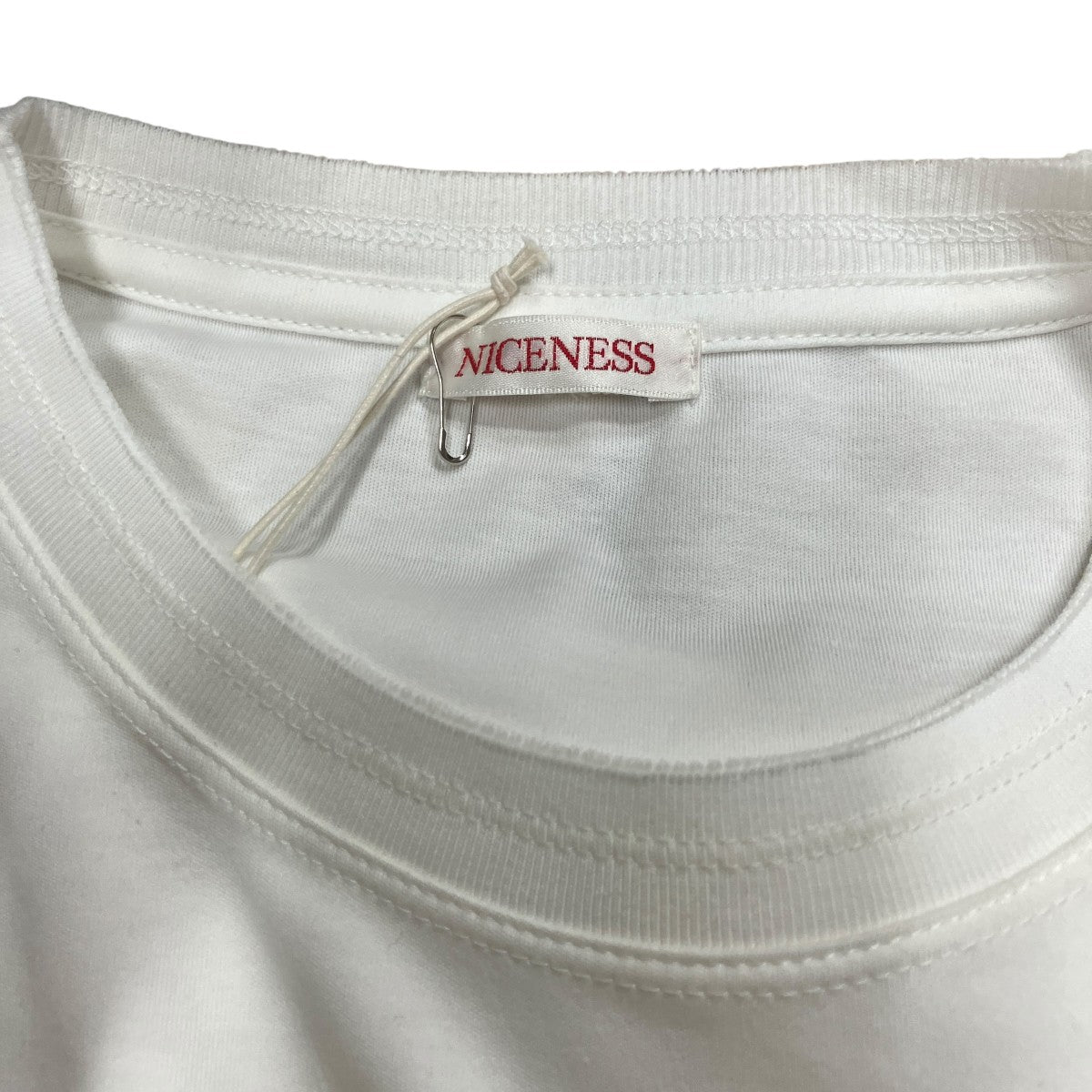 NICENESS(ナイスネス) カットオフ半袖Tシャツ NN-1802J13 BRAD