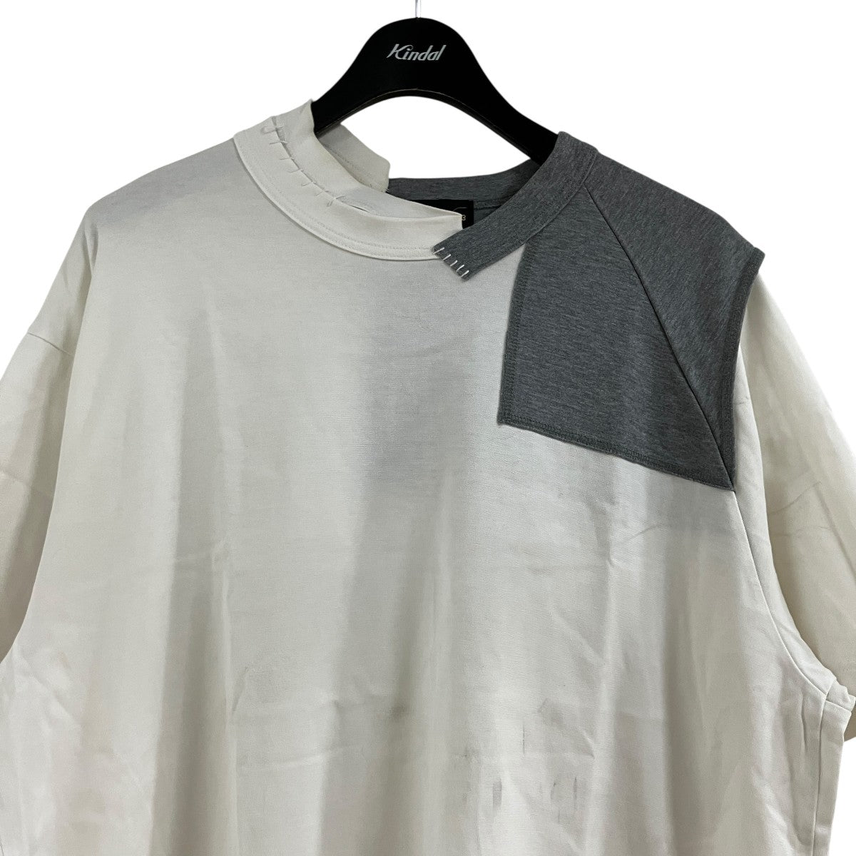 KOLOR(カラー) ドッキングTシャツ 21SCM-T04203 ホワイト サイズ 3