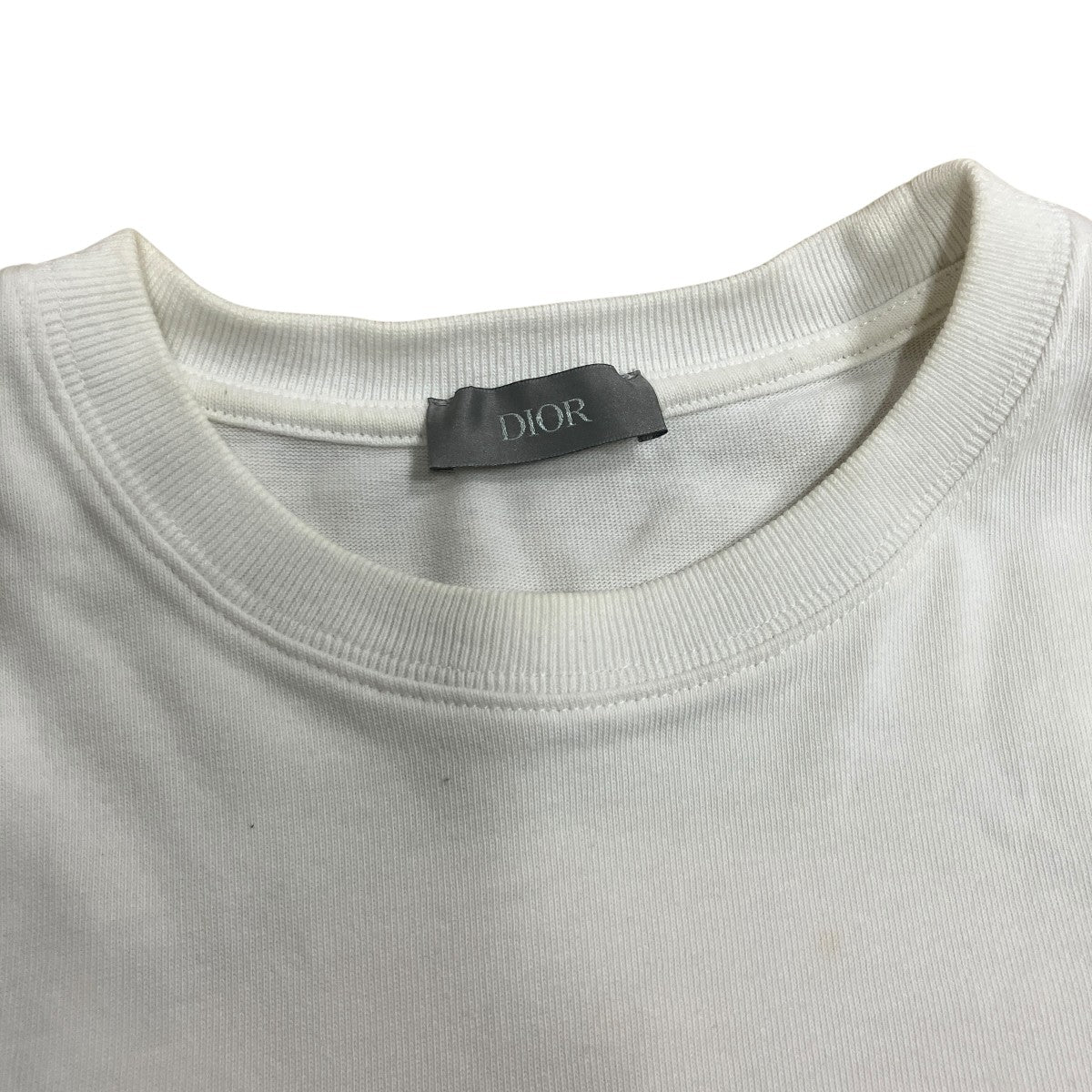DIOR(ディオール) ×Daniel Arsham ロゴTシャツ 023J615C0554 ホワイト