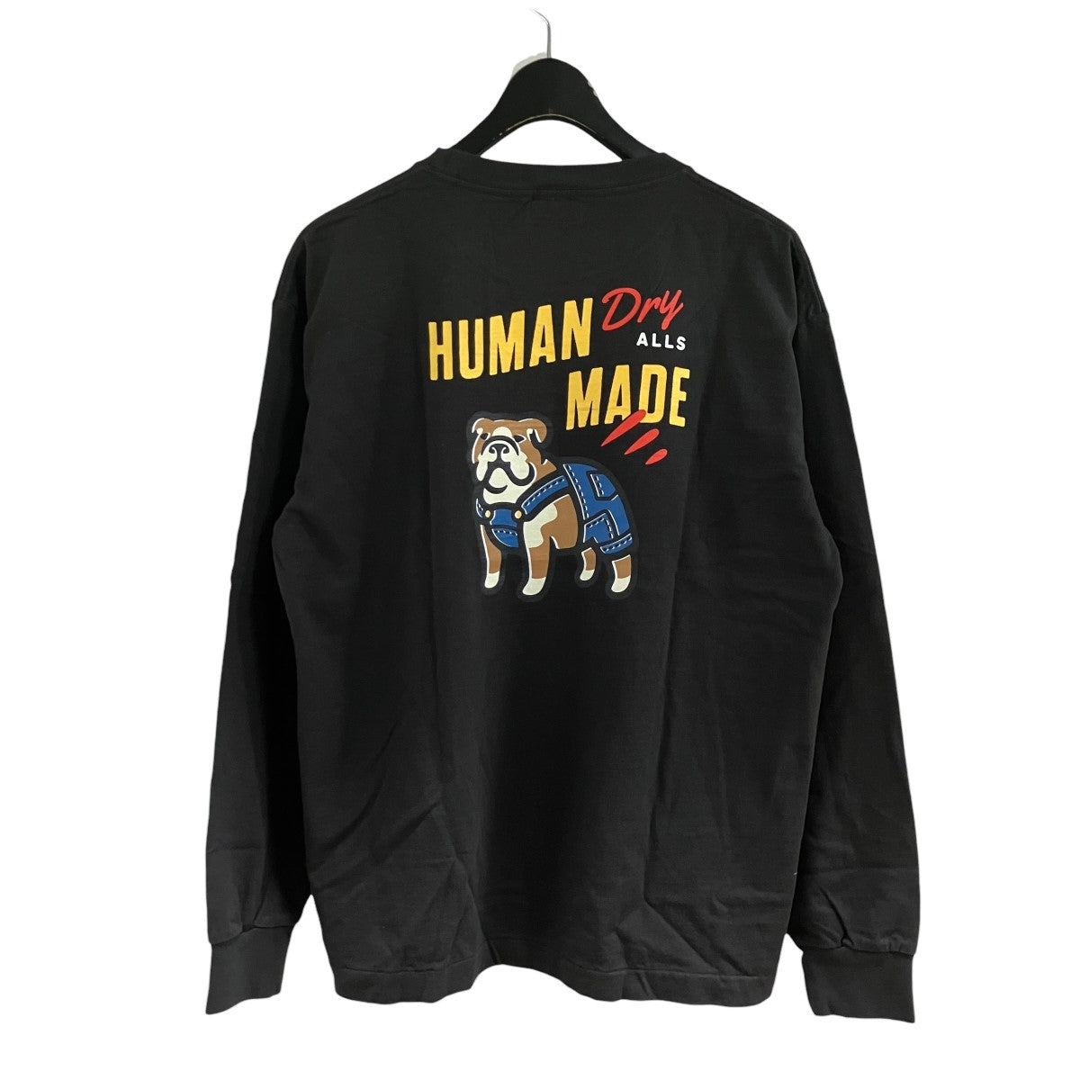 ブルドッググラフィックロングスリーブTシャツ