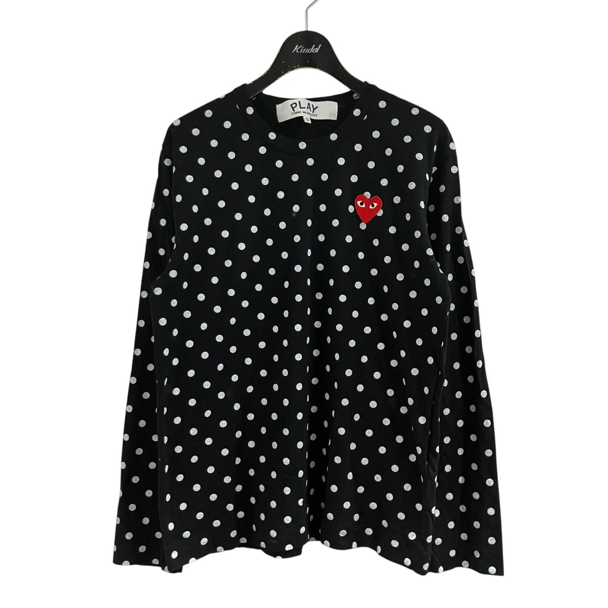ドットパッチロングスリーブTシャツ