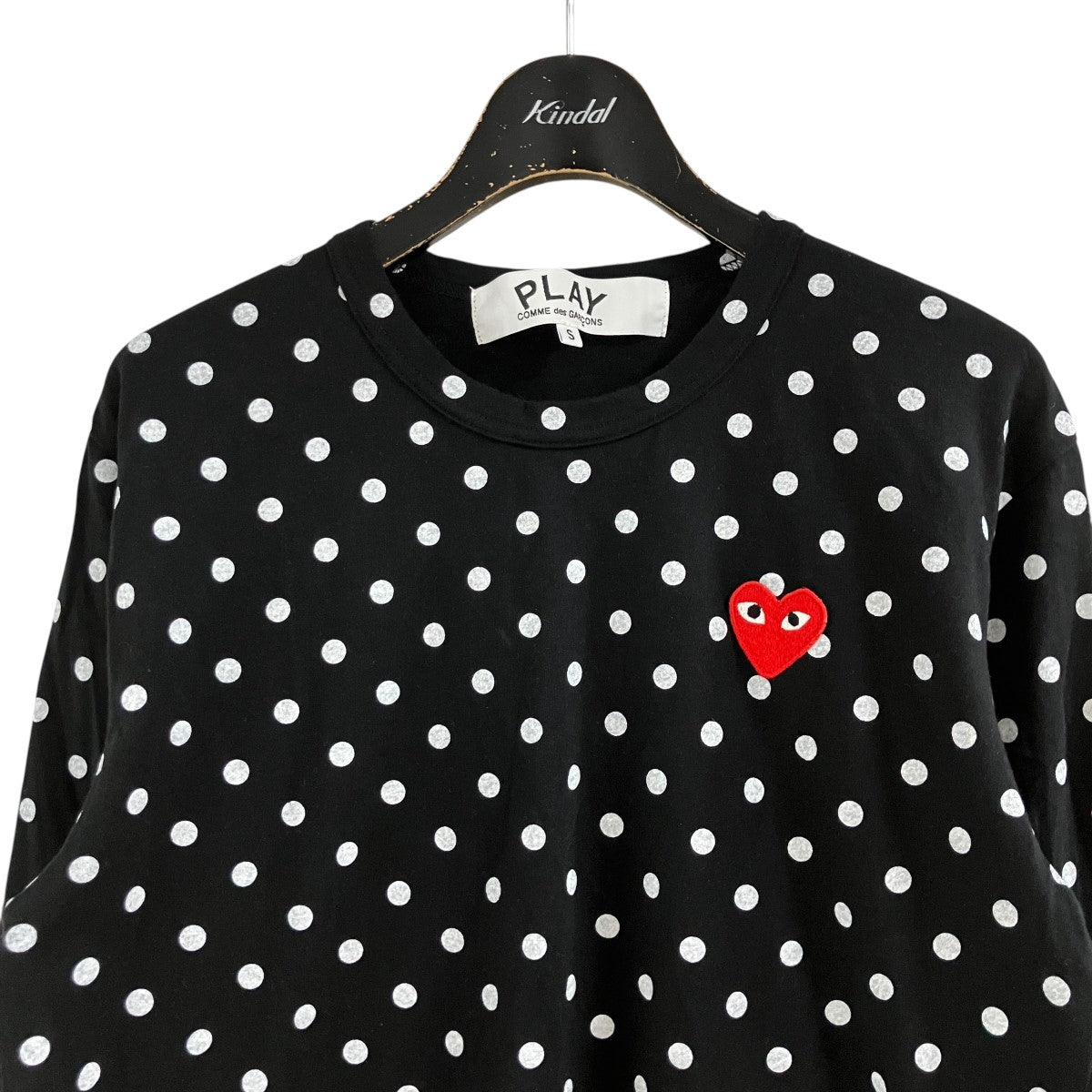 ドットパッチロングスリーブTシャツ