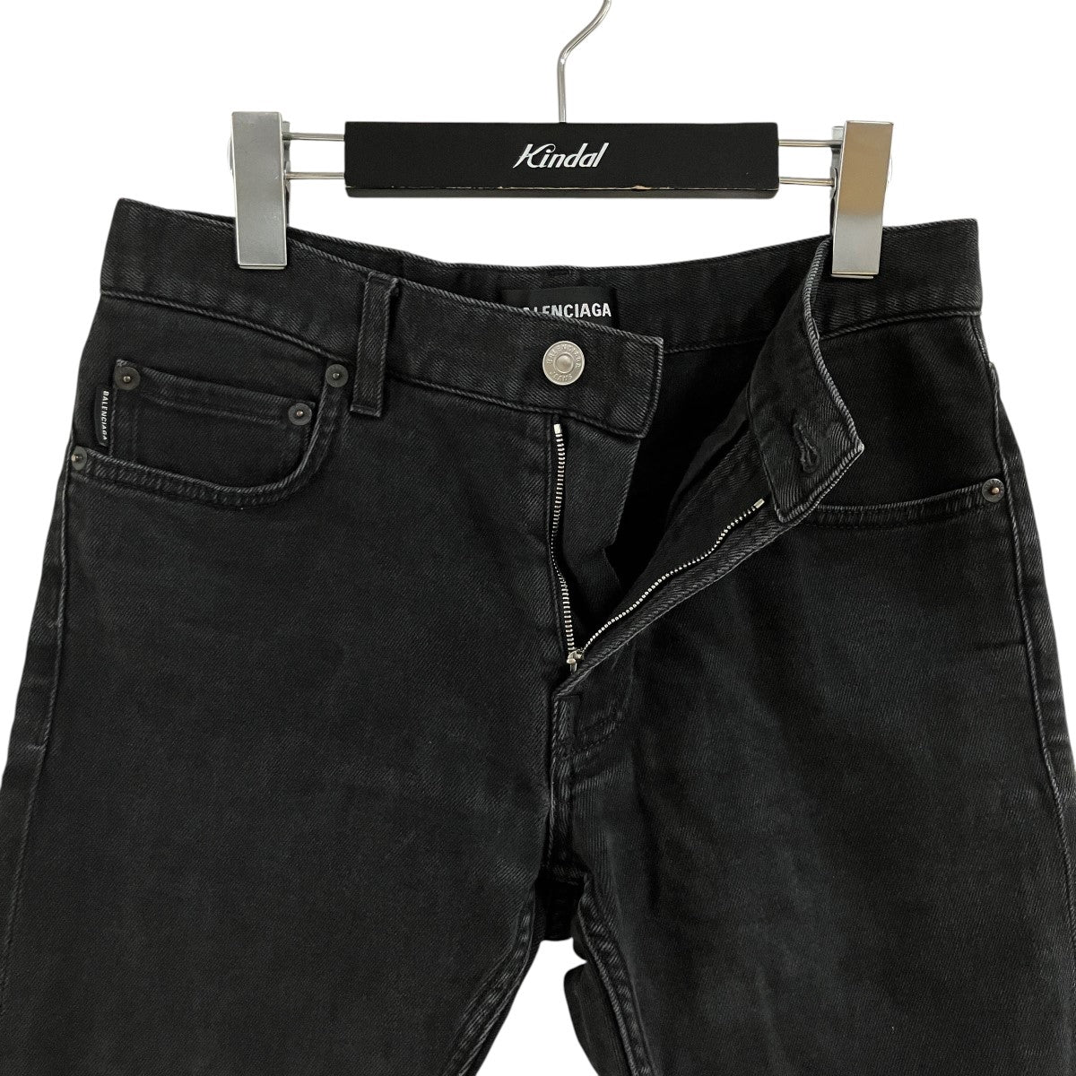 BALENCIAGA(バレンシアガ) デニムパンツ 565448 TDW16 ブラック サイズ