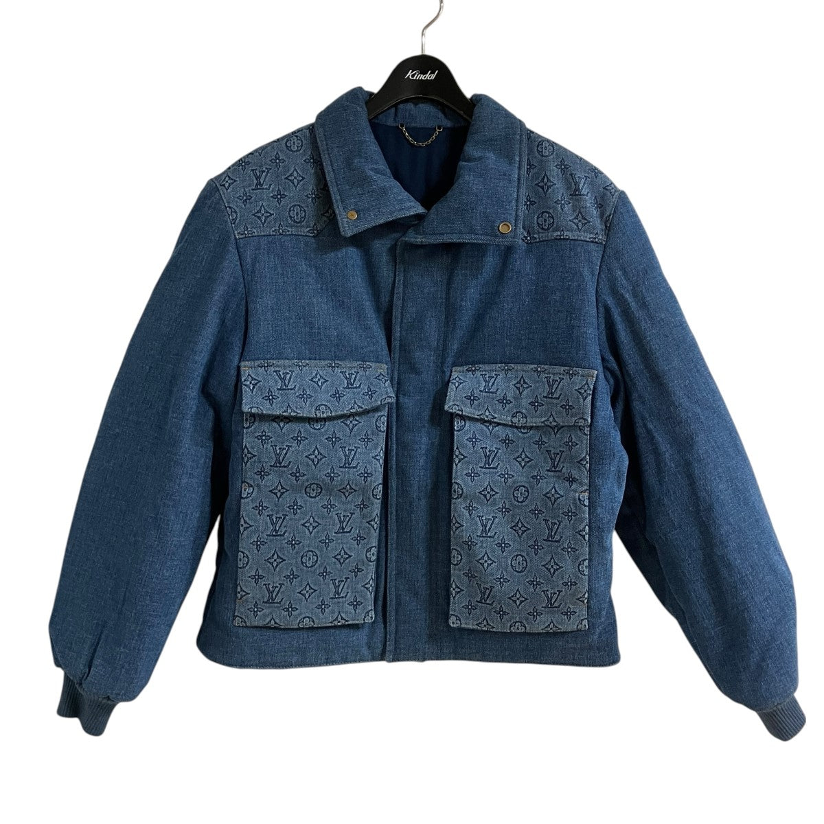 LOUIS VUITTON モノグラムデニムジャケット 古着・中古-1枚目のアイテム画像