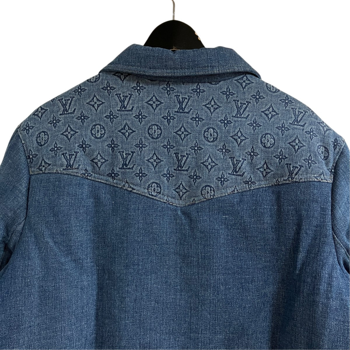 LOUIS VUITTON モノグラムデニムジャケット 古着・中古-4枚目のアイテム画像