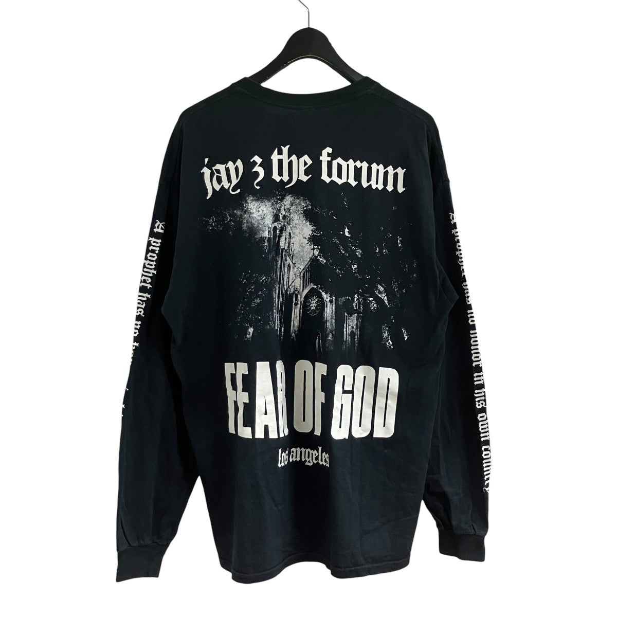 ロゴプリントロングスリーブTシャツ