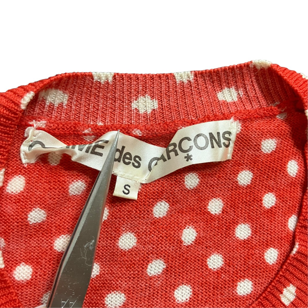 ドットカーディガン