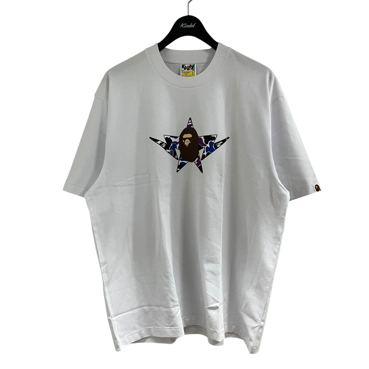 BAPE STAロゴプリントTシャツ