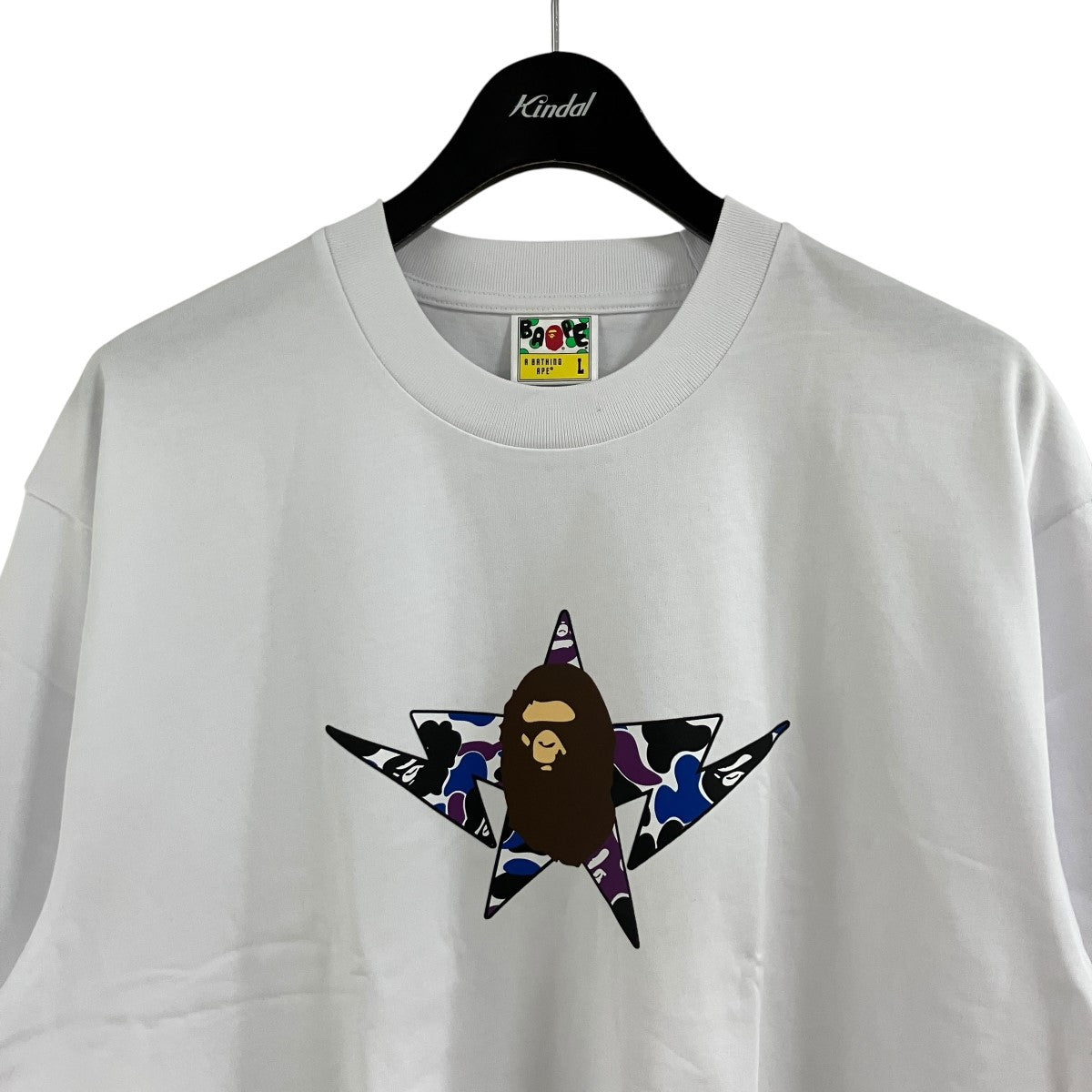 BAPE STAロゴプリントTシャツ