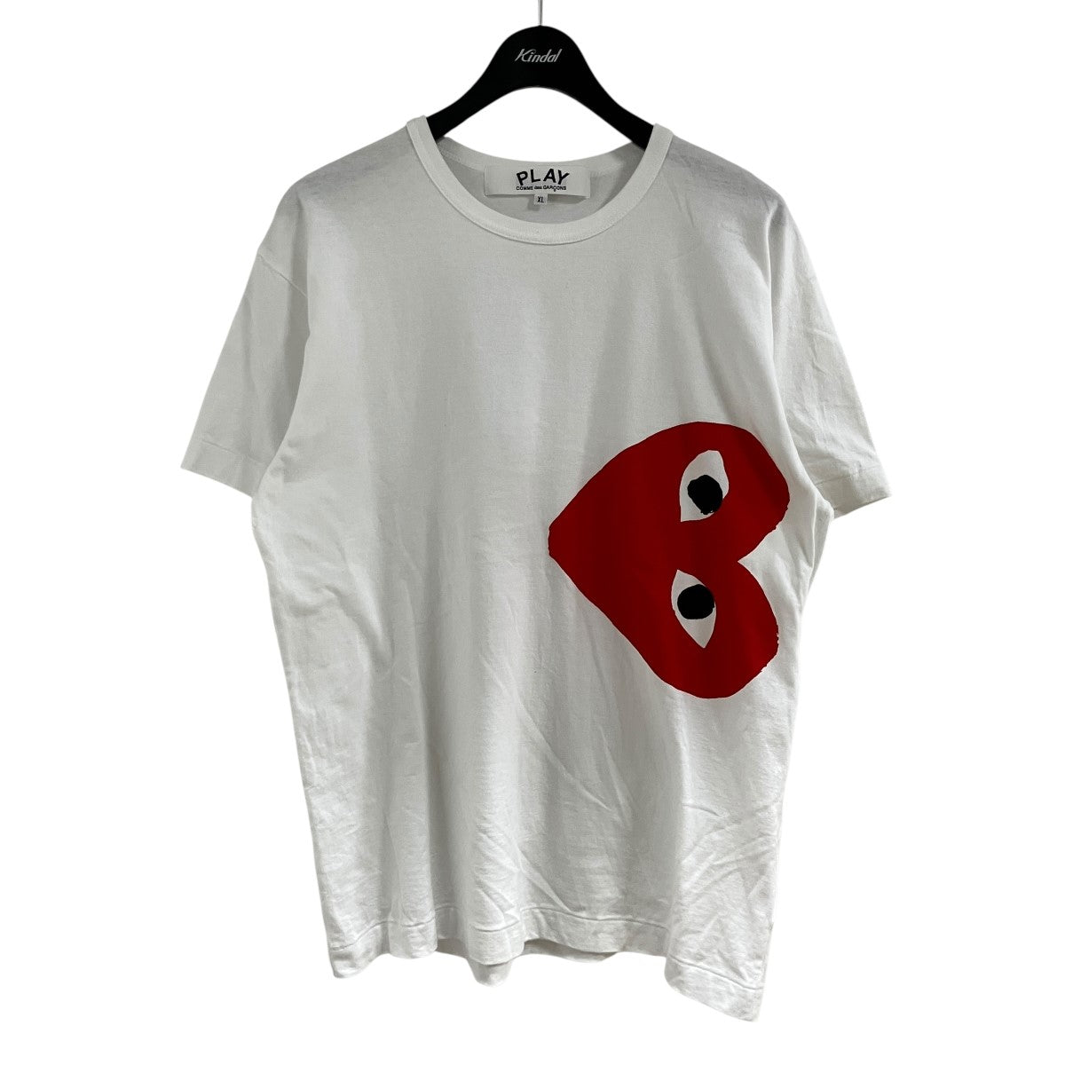 ハートプリントTシャツ