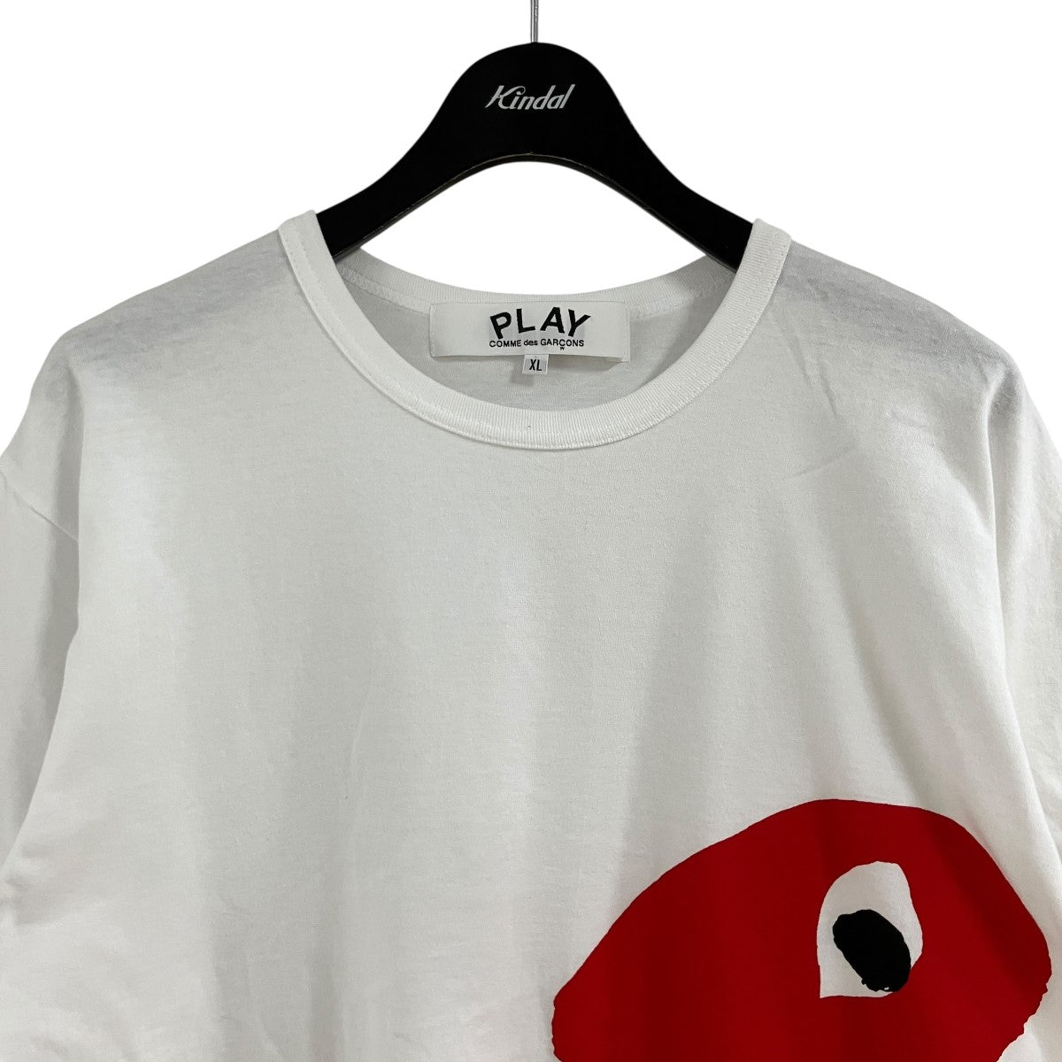 ハートプリントTシャツ