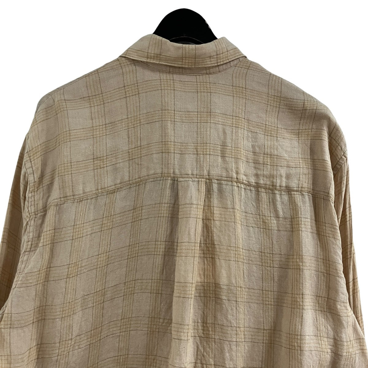 リネンチェックシャツM2262AV ABOVE SHIRT