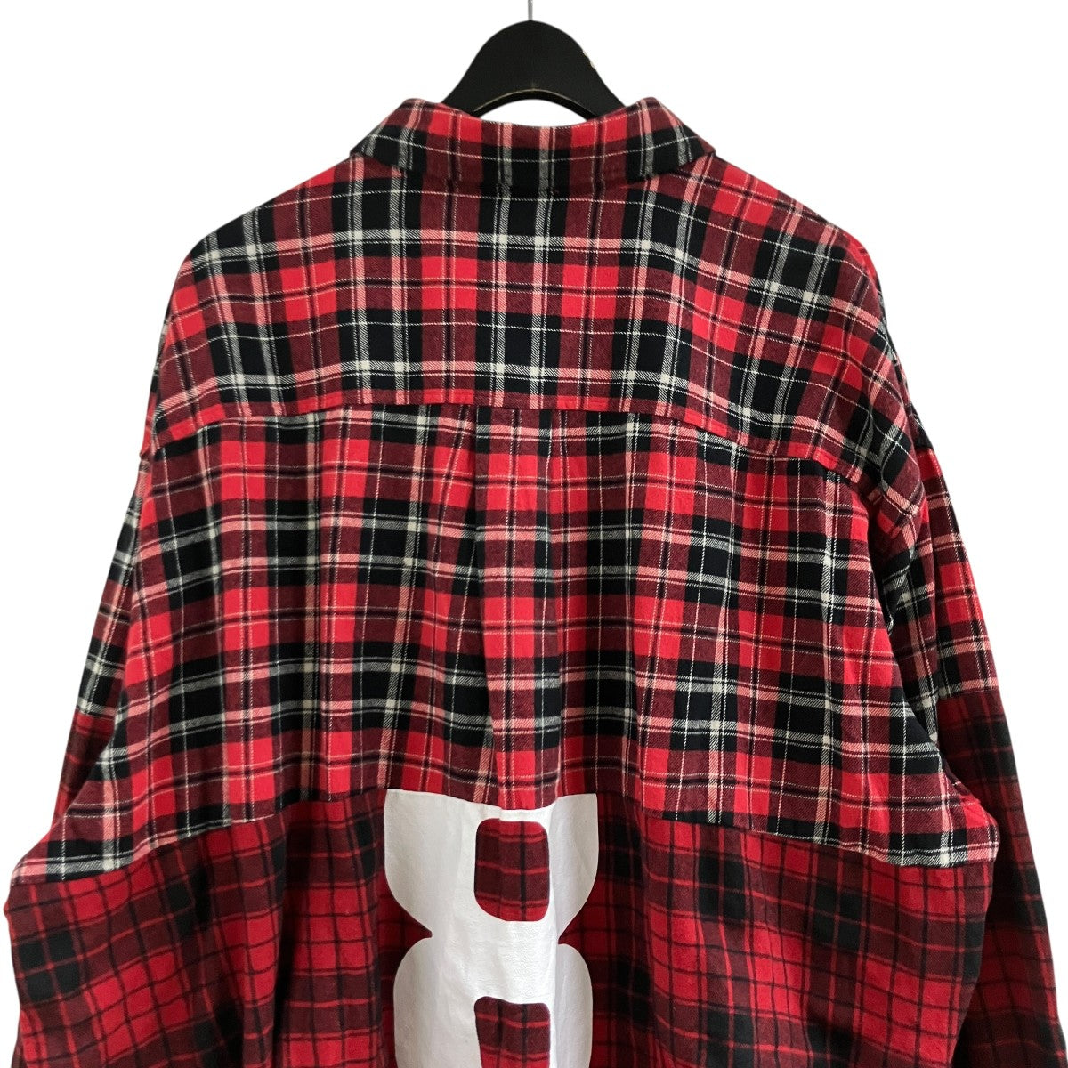 カットオフチェックシャツUPSIDE-DOWN CHECKED SHIRTS