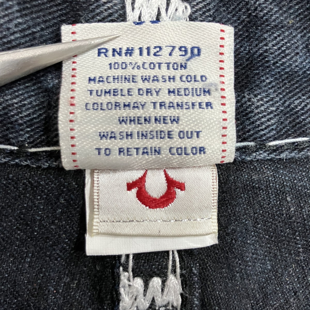 TRUE RELIGION デニムパンツ 古着・中古-8枚目のアイテム画像