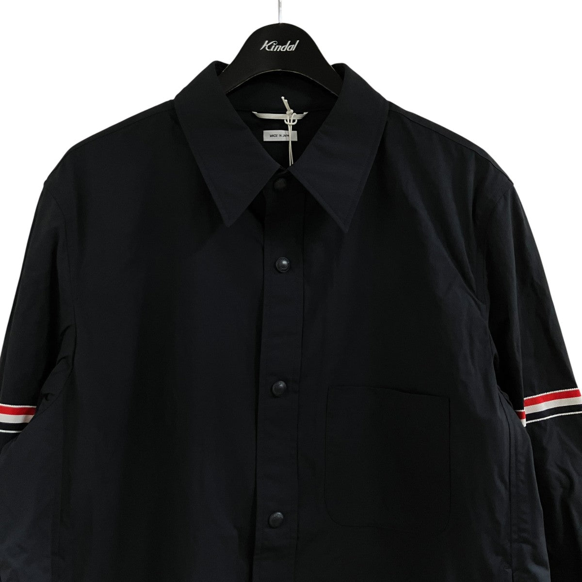 Thom Browne ナイロンアームバンドシャツジャケット 古着・中古-2枚目のアイテム画像
