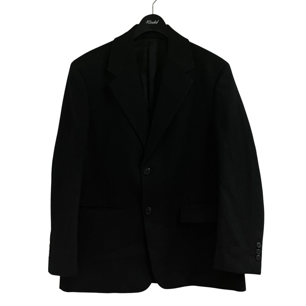 PRADA ストライプウールテーラードジャケット 古着・中古-1枚目のアイテム画像