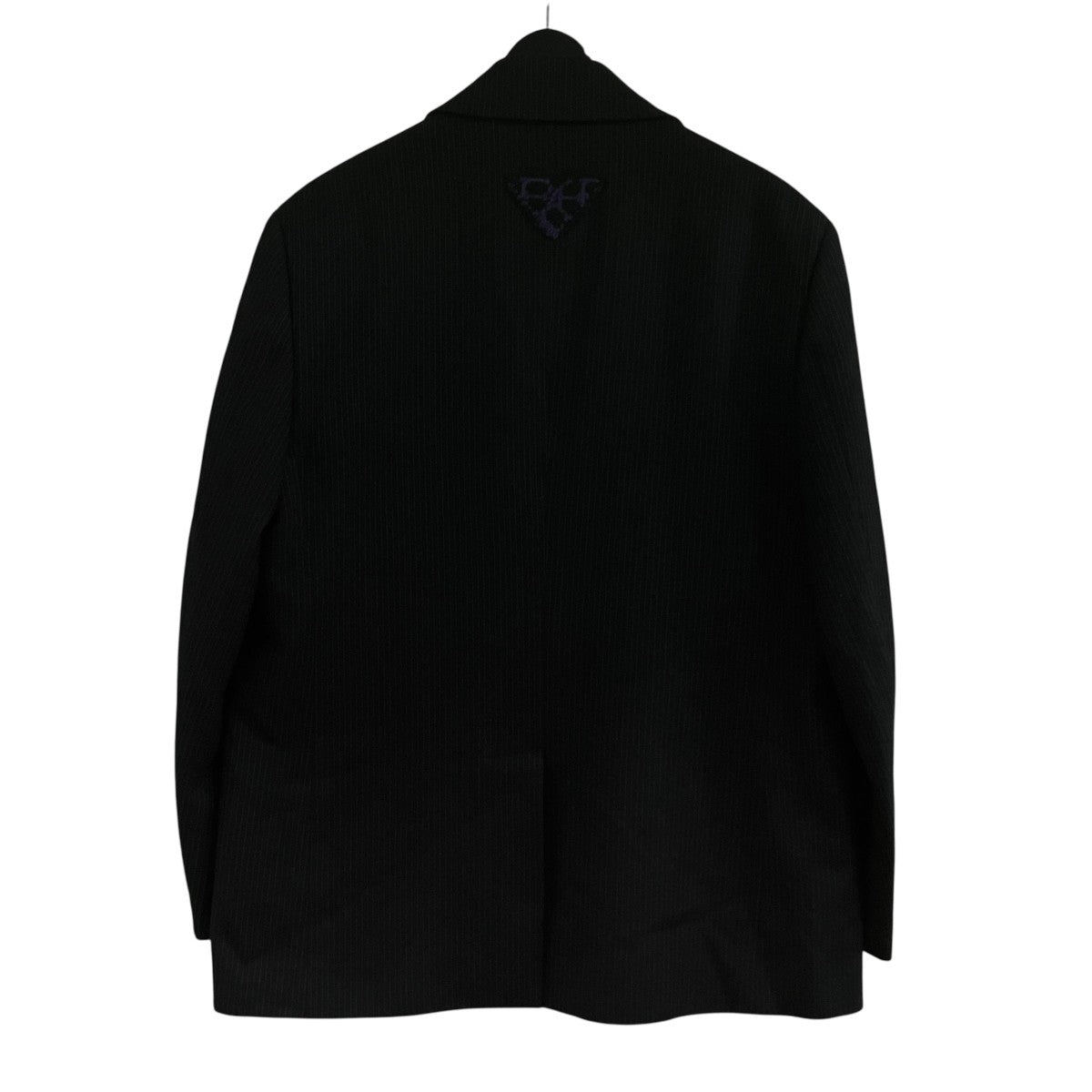 PRADA ストライプウールテーラードジャケット 古着・中古-3枚目のアイテム画像