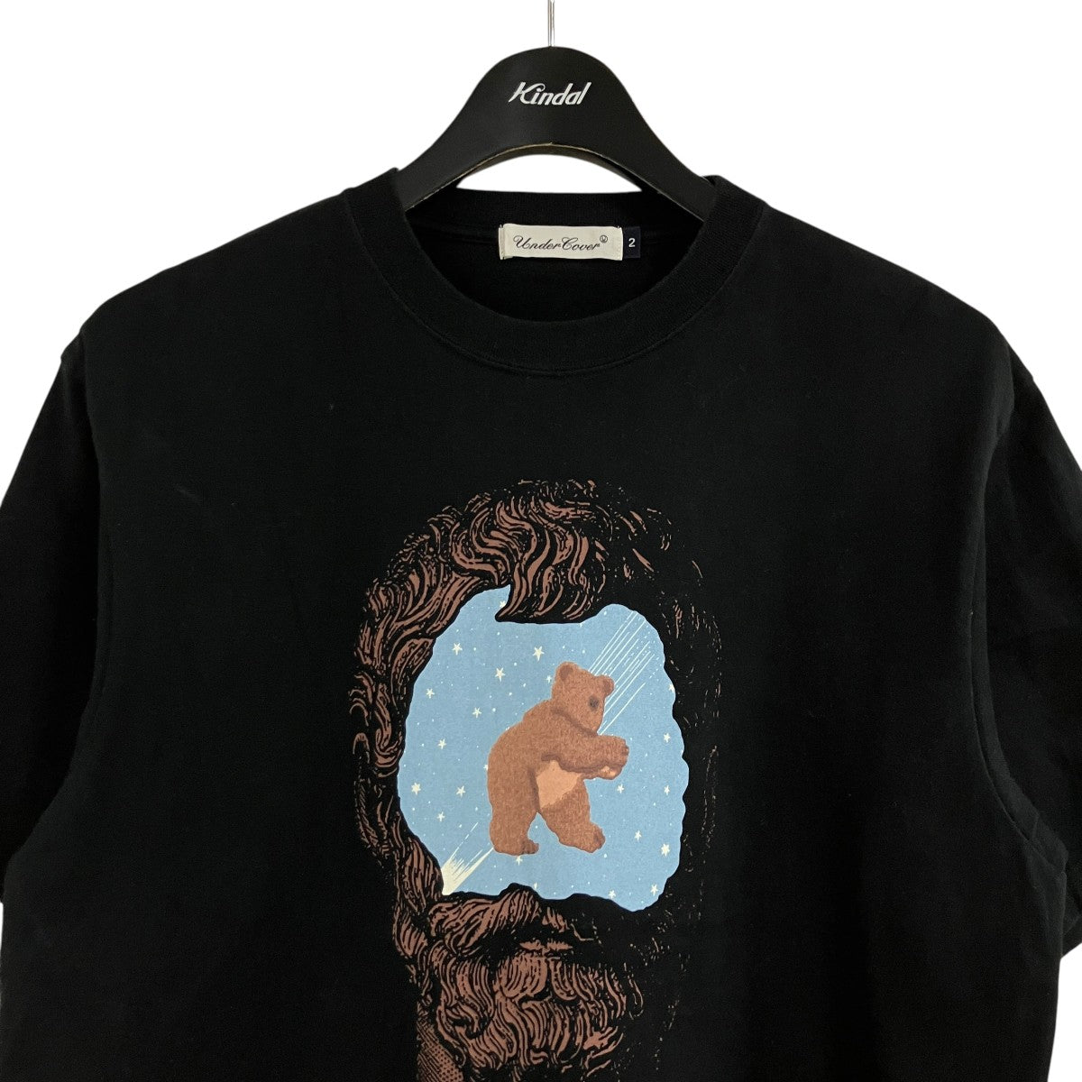 UNDERCOVER ベアTシャツ 古着・中古-2枚目のアイテム画像