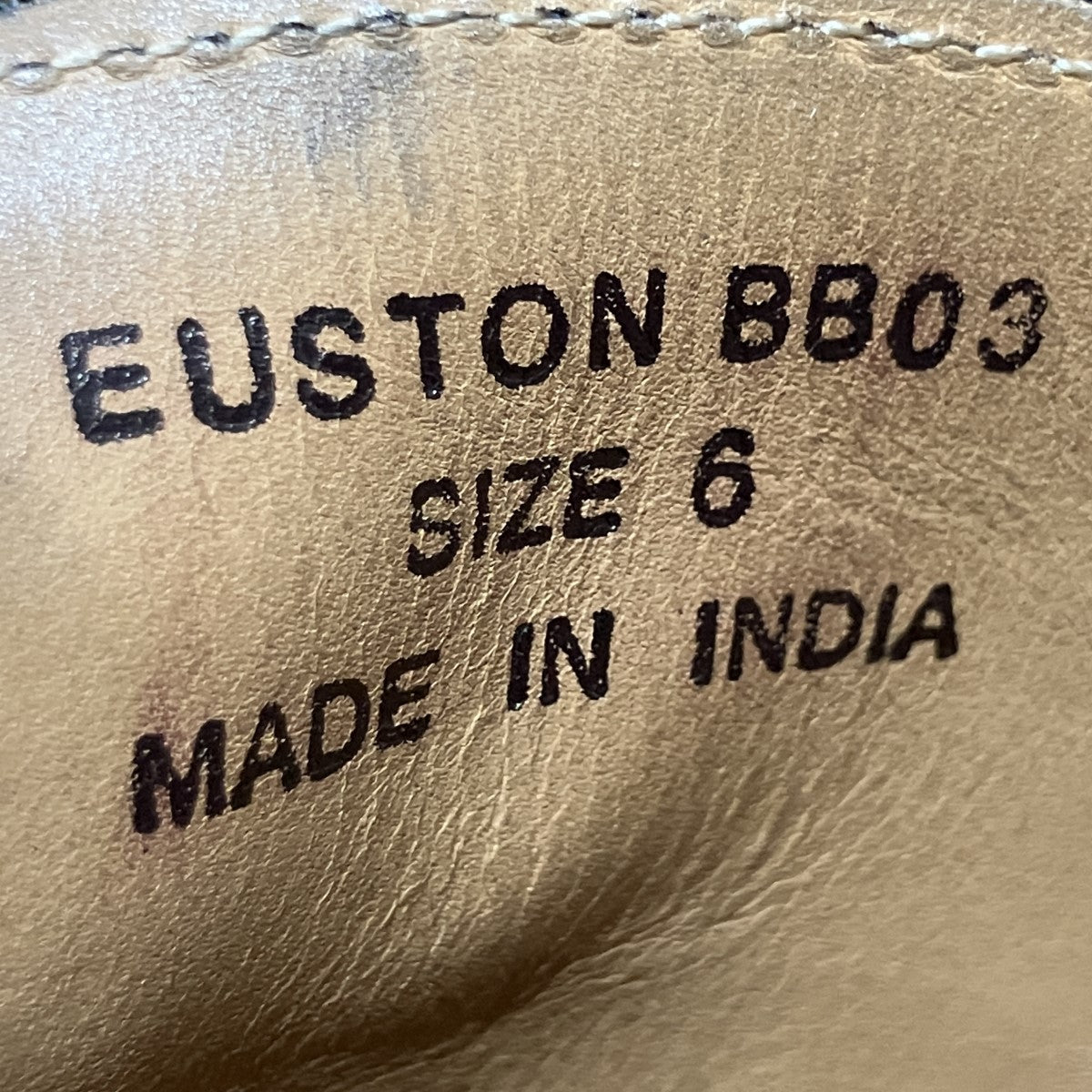 EUSTON プレーントゥシューズ