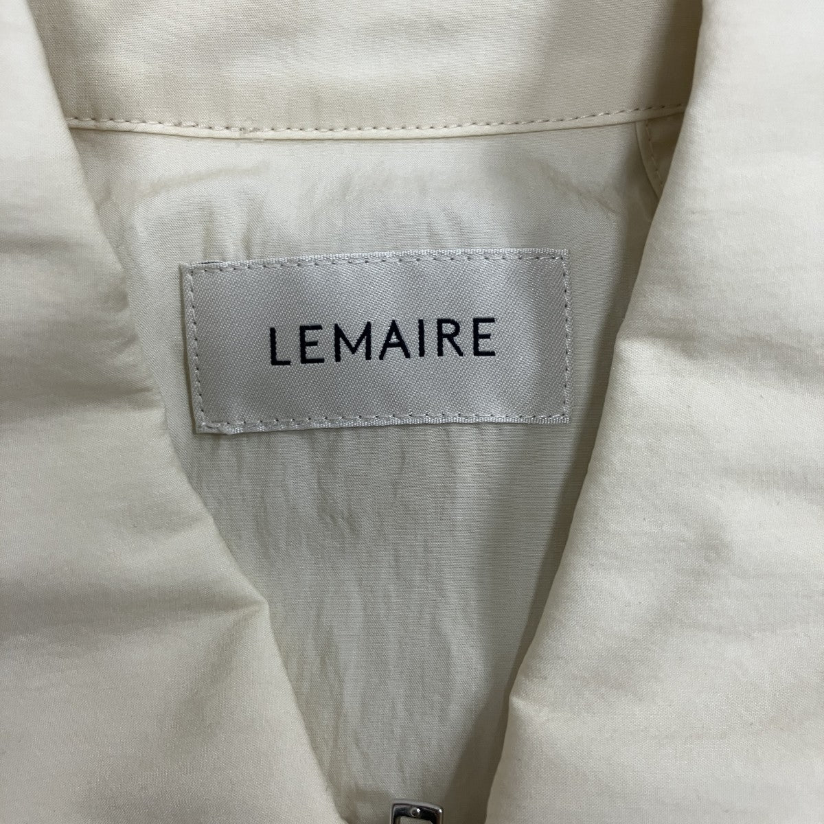 LEMAIRE ジップアップジャケット ジッパーブルゾン 古着・中古-5枚目のアイテム画像