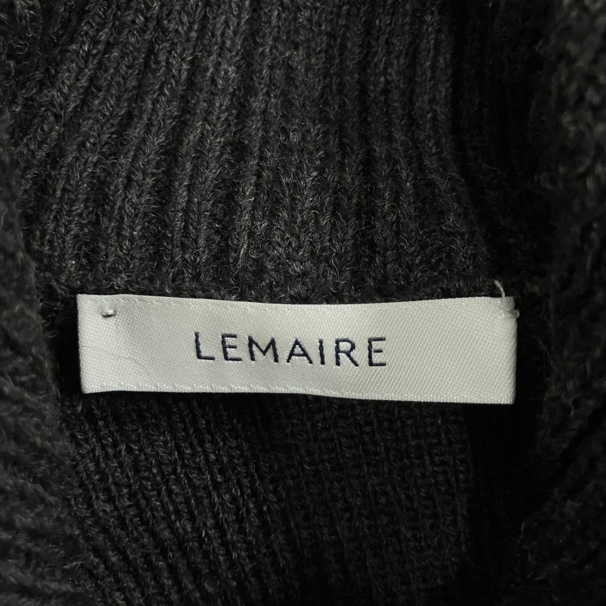 LEMAIRE フードニットセーター 古着・中古-5枚目のアイテム画像