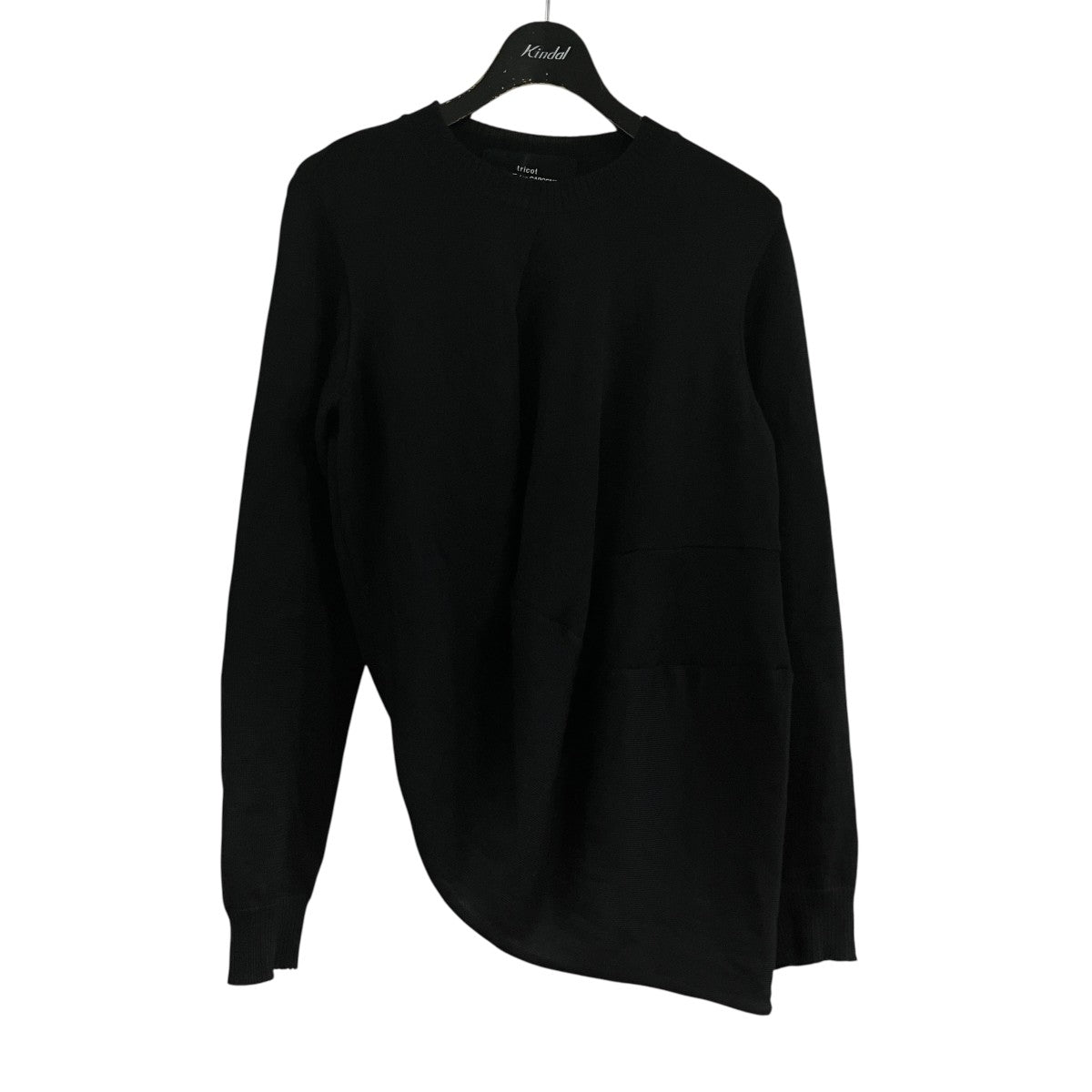 tricot COMME des GARCONS デザインニットセーター 古着・中古-1枚目のアイテム画像
