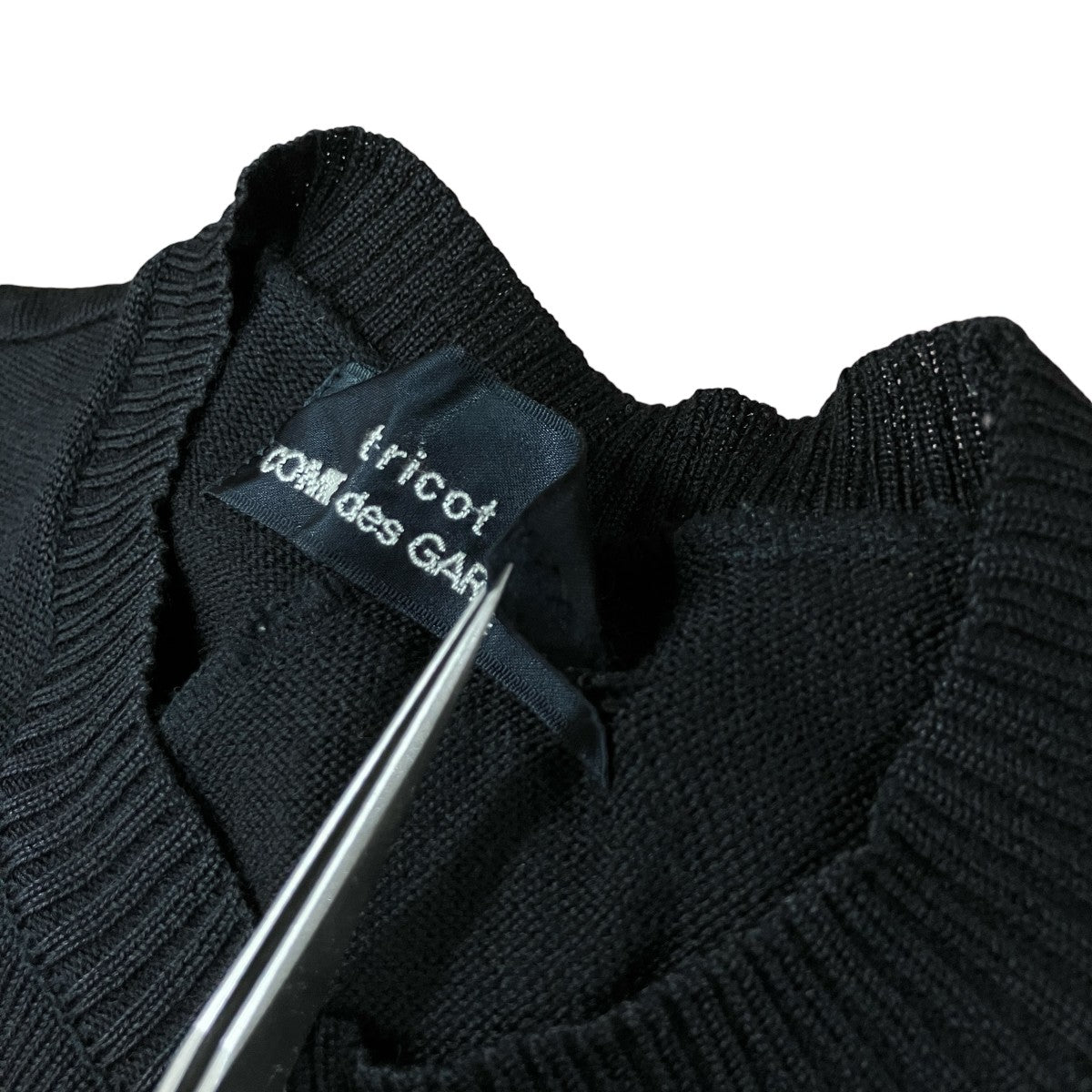 tricot COMME des GARCONS デザインニットセーター 古着・中古-7枚目のアイテム画像
