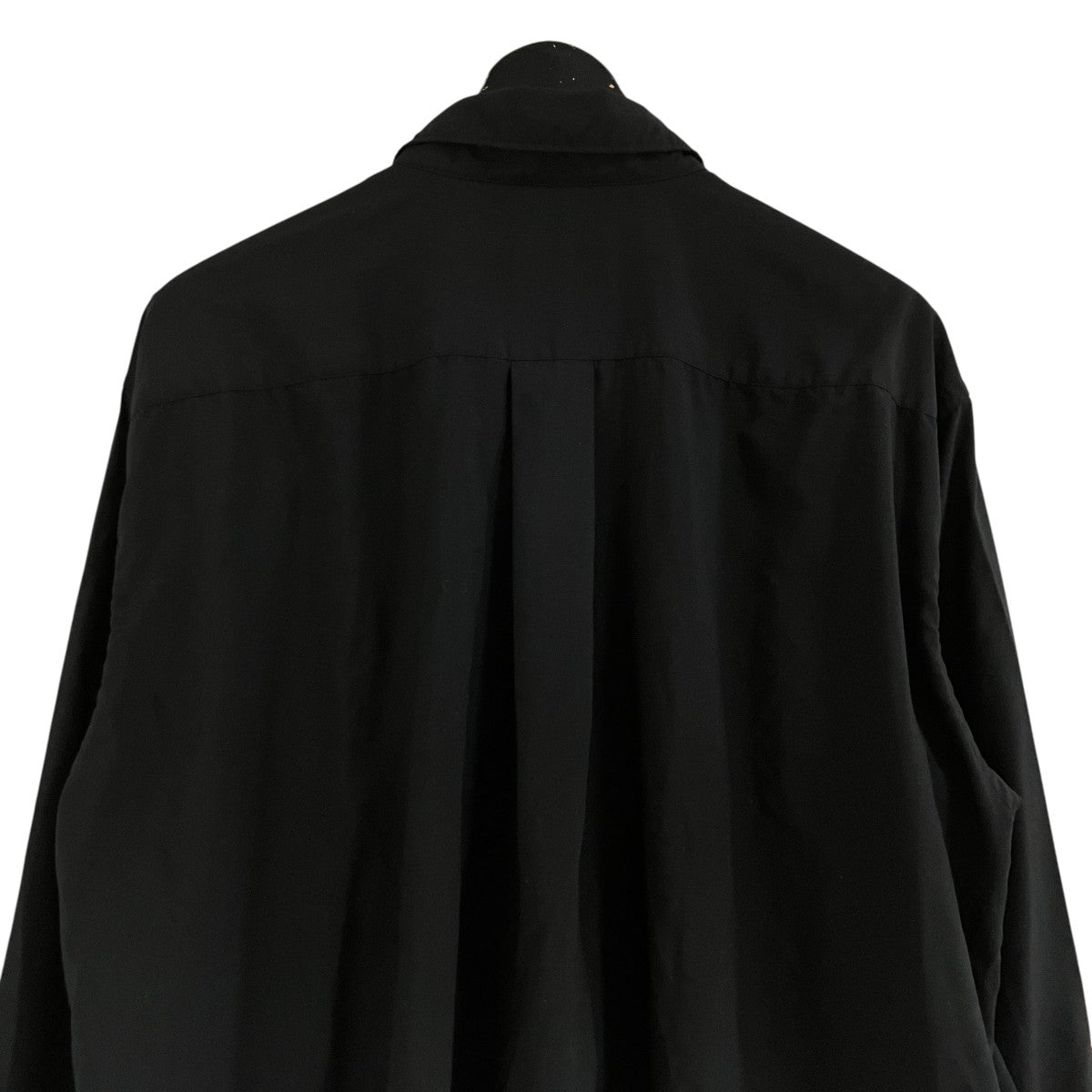 BLACK COMME des GARCONS ポリ縮フリルシャツ1N-B009 古着・中古-4枚目のアイテム画像