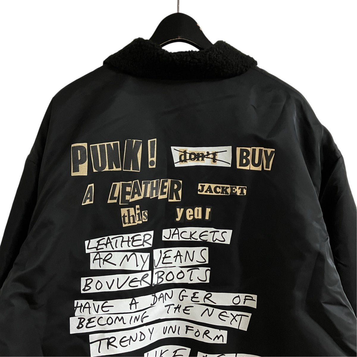 KIDILL ナイロンボアコート 古着・中古-4枚目のアイテム画像