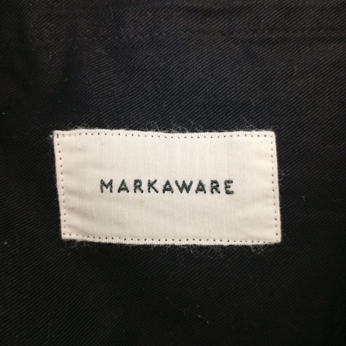 FRONT PLEATS PEGTOP ORGANIC COTTON DRY GABERDINEタックパンツA21B-08PT01C