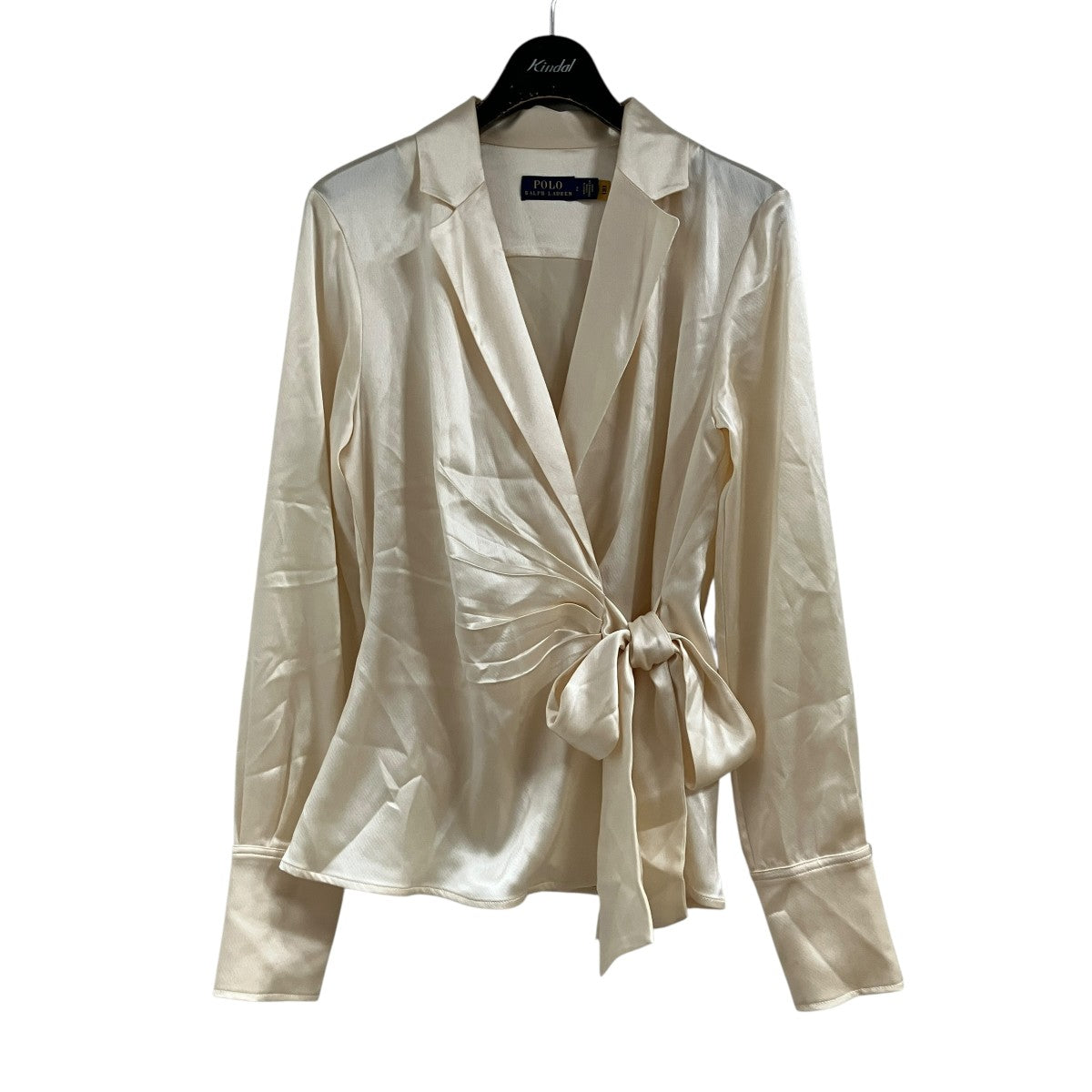 SATIN WRAWP BLOUSE ジャケット