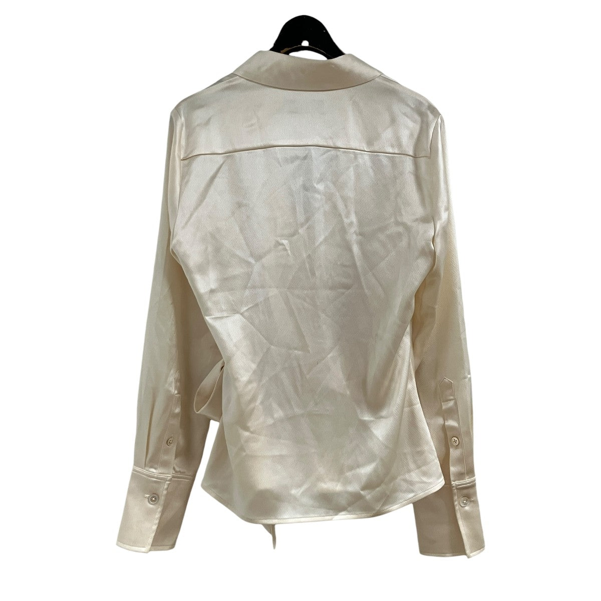 SATIN WRAWP BLOUSE ジャケット