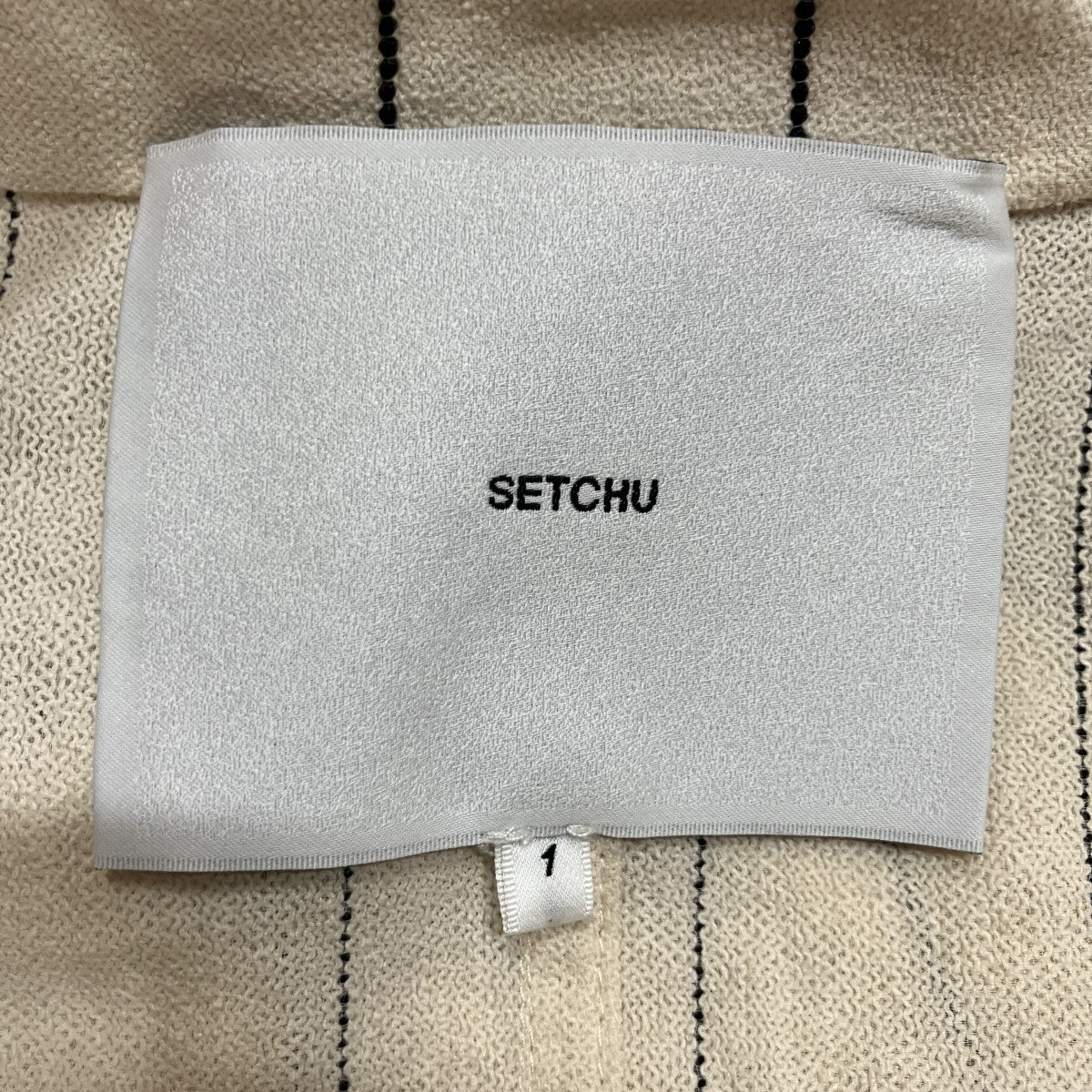 ストライプテーラードジャケット