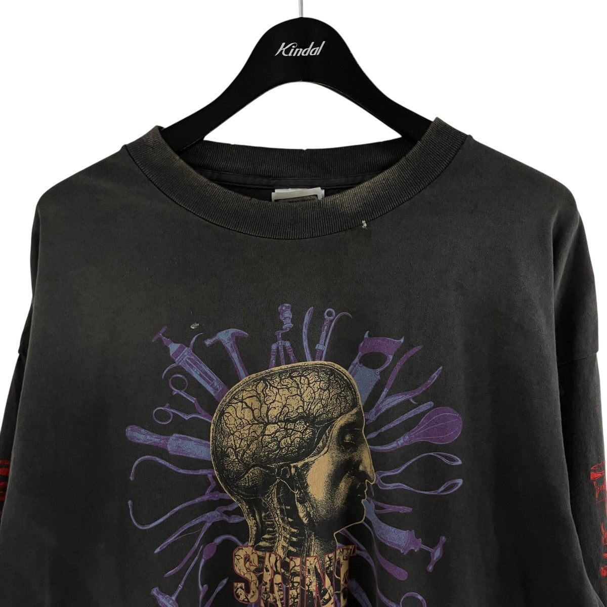 プリントロングスリーブTシャツ