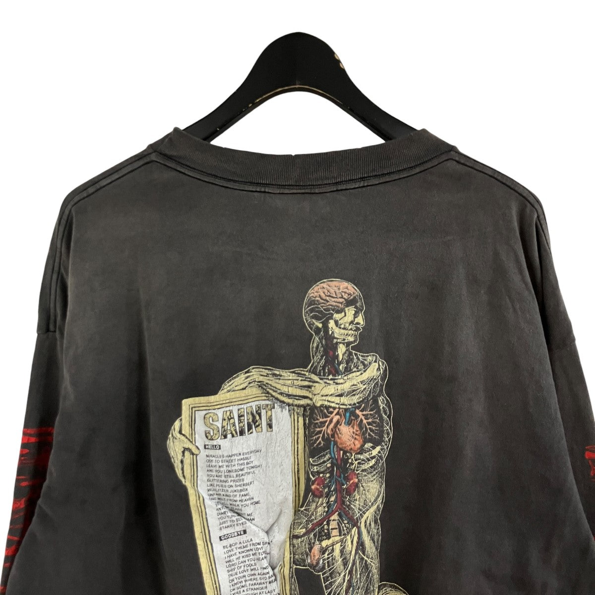 プリントロングスリーブTシャツ