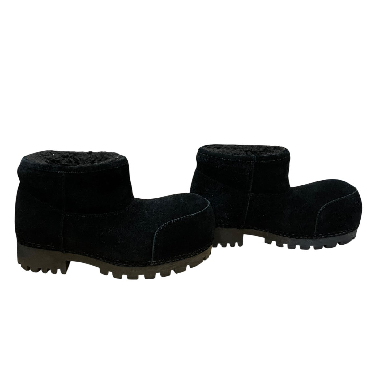 BALENCIAGA(バレンシアガ) アラスカファーブーツ ブラック サイズ 42