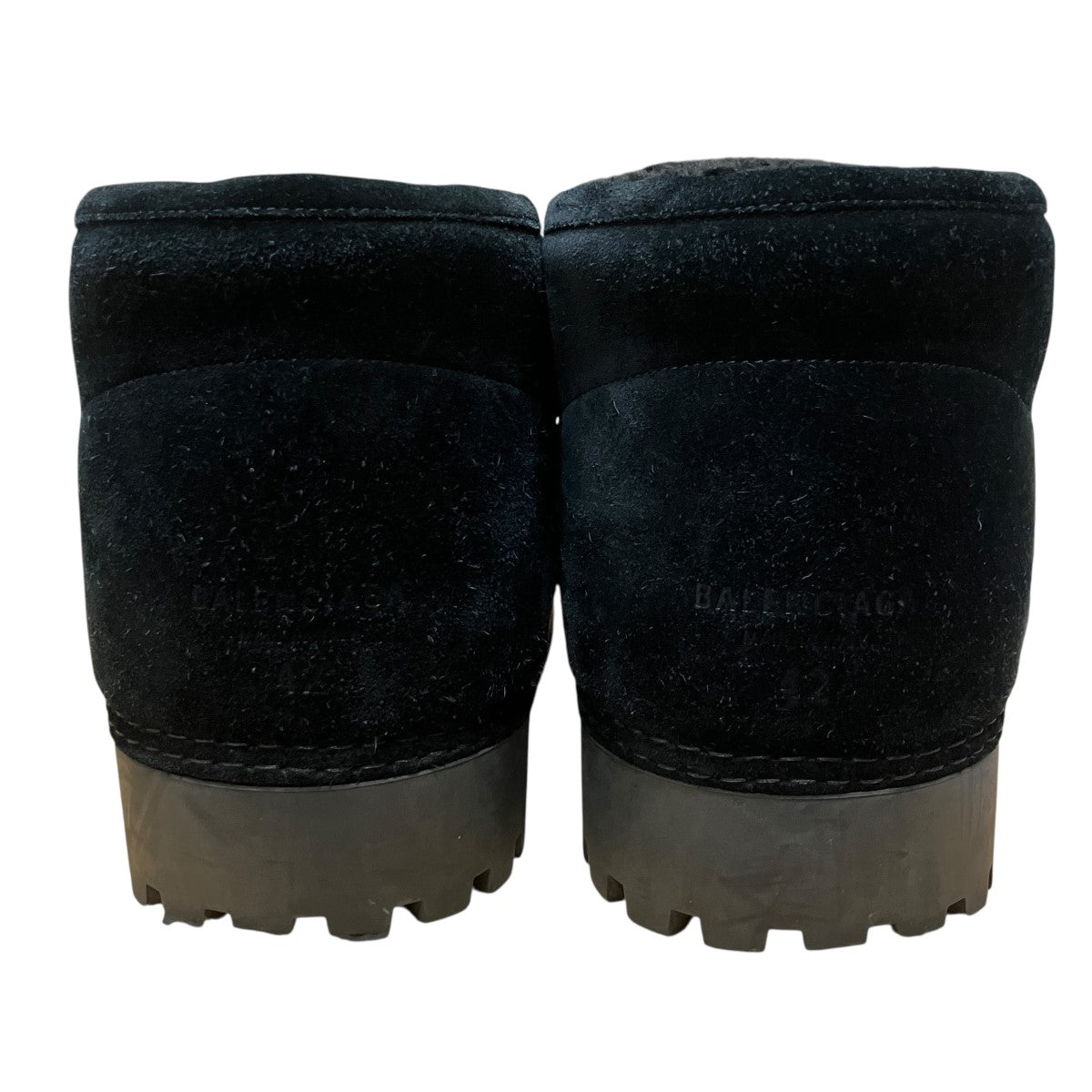BALENCIAGA(バレンシアガ) アラスカファーブーツ ブラック サイズ 42