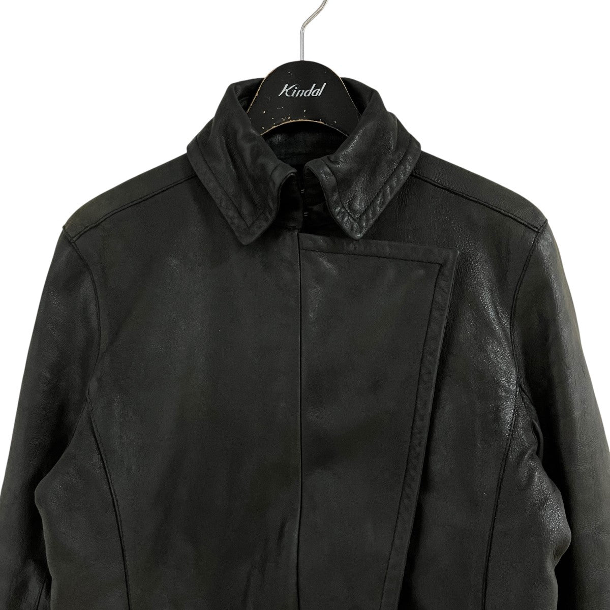 PRADA SPORTS アシンメトリーシングルライダースジャケット 古着・中古-2枚目のアイテム画像