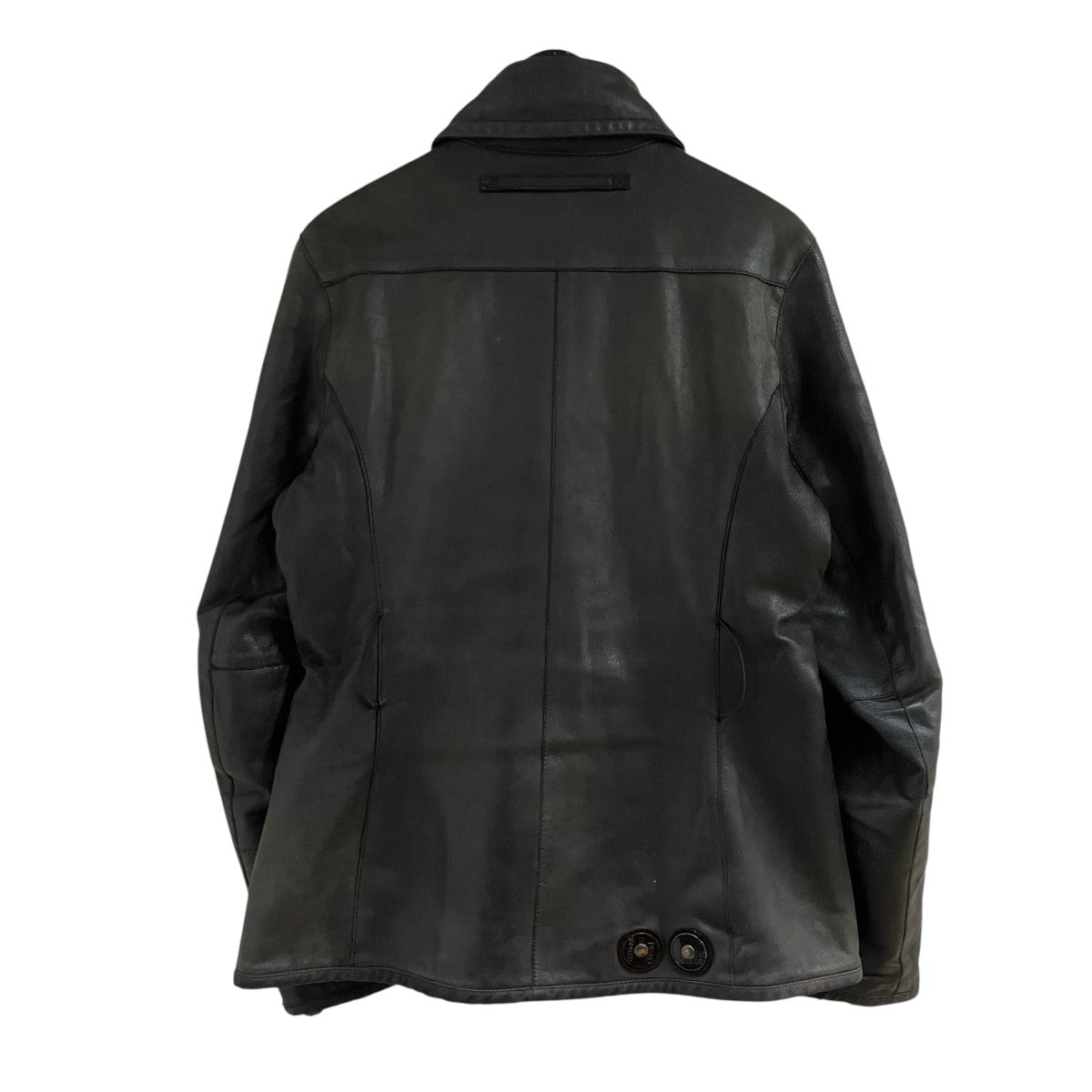 PRADA SPORTS アシンメトリーシングルライダースジャケット 古着・中古-3枚目のアイテム画像