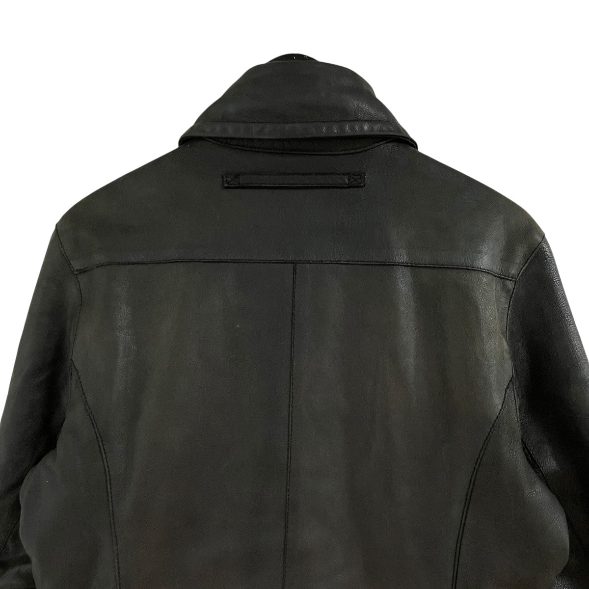 PRADA SPORTS アシンメトリーシングルライダースジャケット 古着・中古-4枚目のアイテム画像