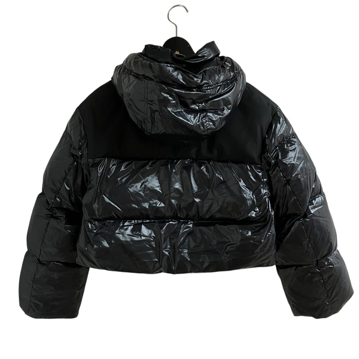 MIU MIU フーデッドロゴダウンジャケット 古着・中古-3枚目のアイテム画像