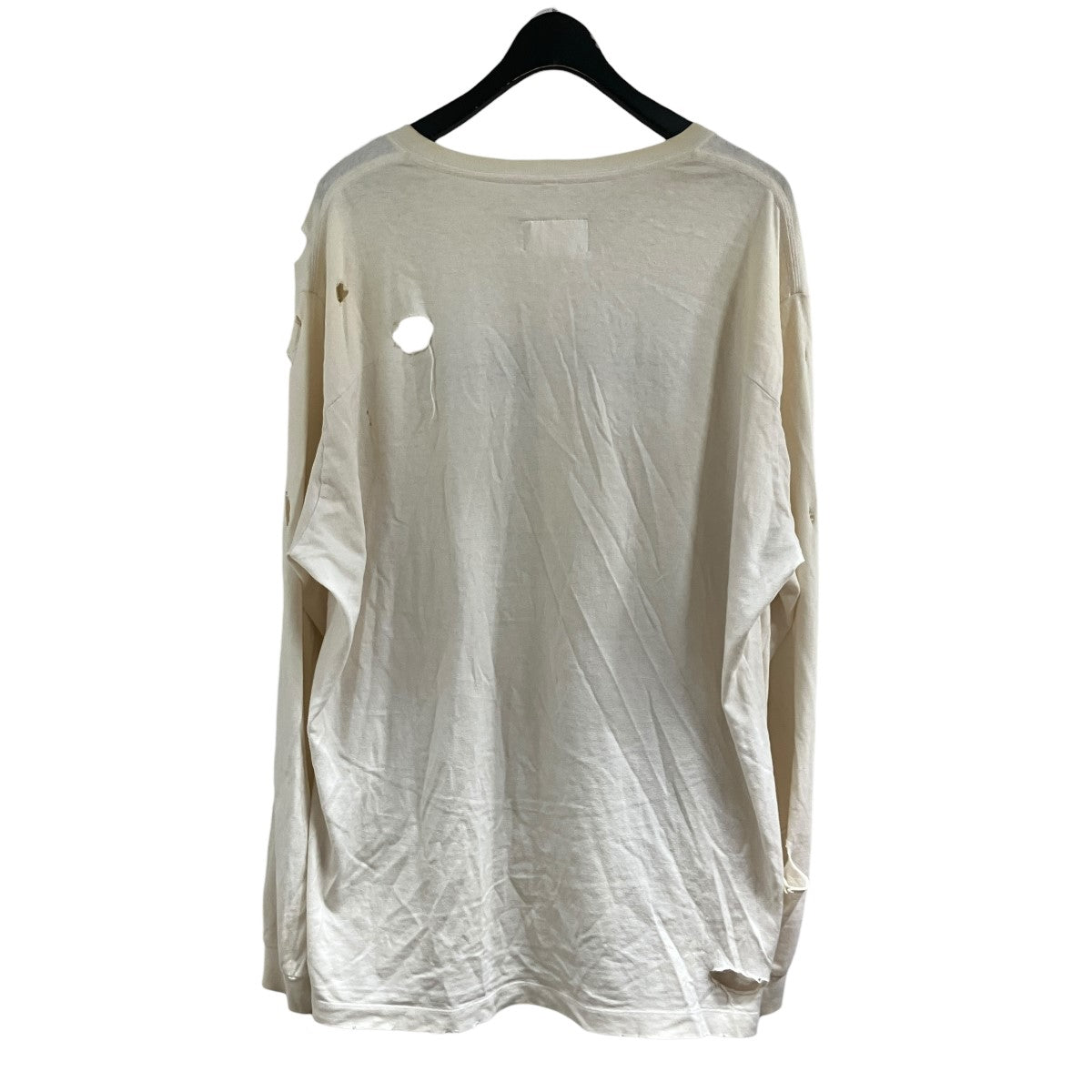 ダメージ加工ロングスリーブTシャツ