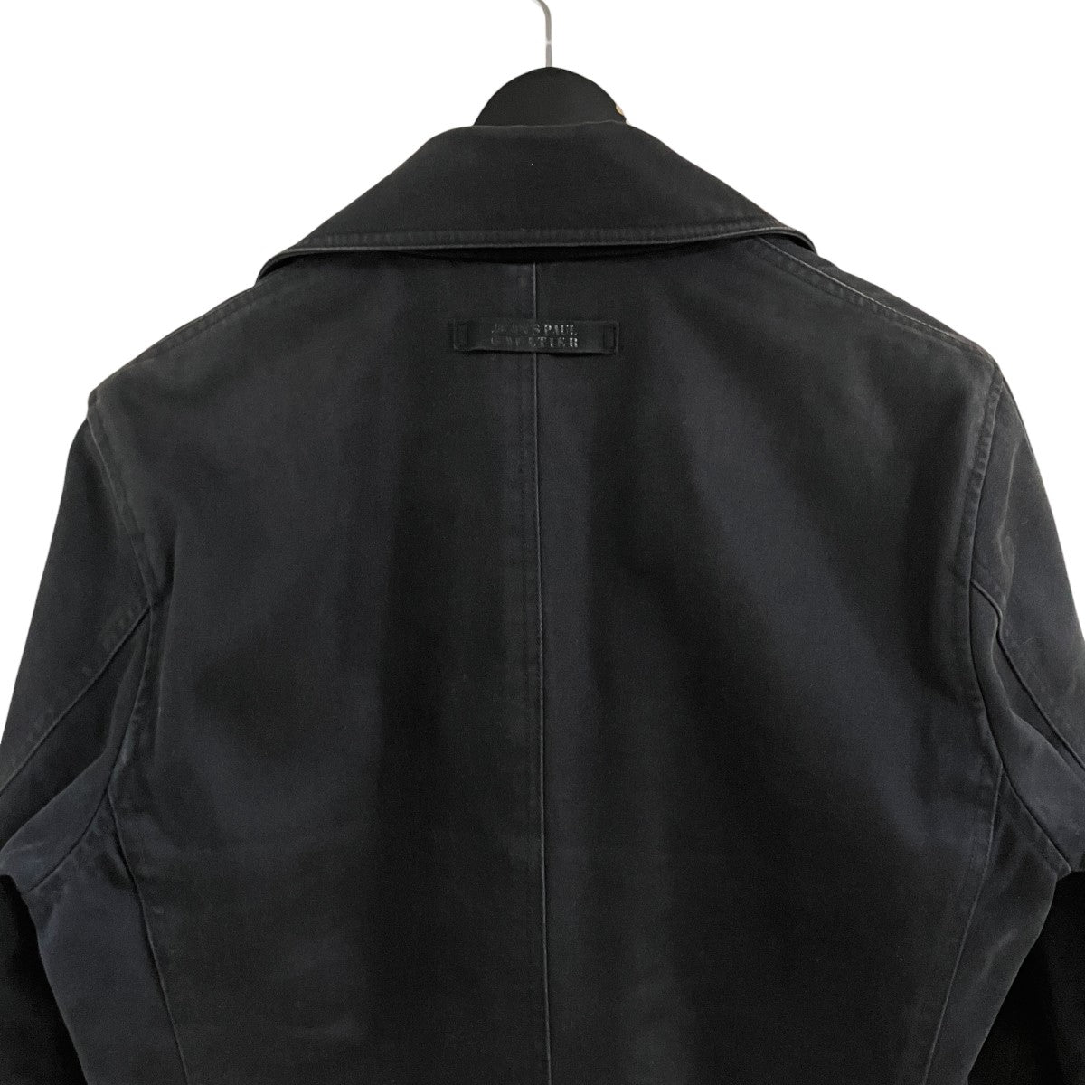 Jean Paul GAULTIER(ジャンポールゴルチェ) コットンPコート ブラック