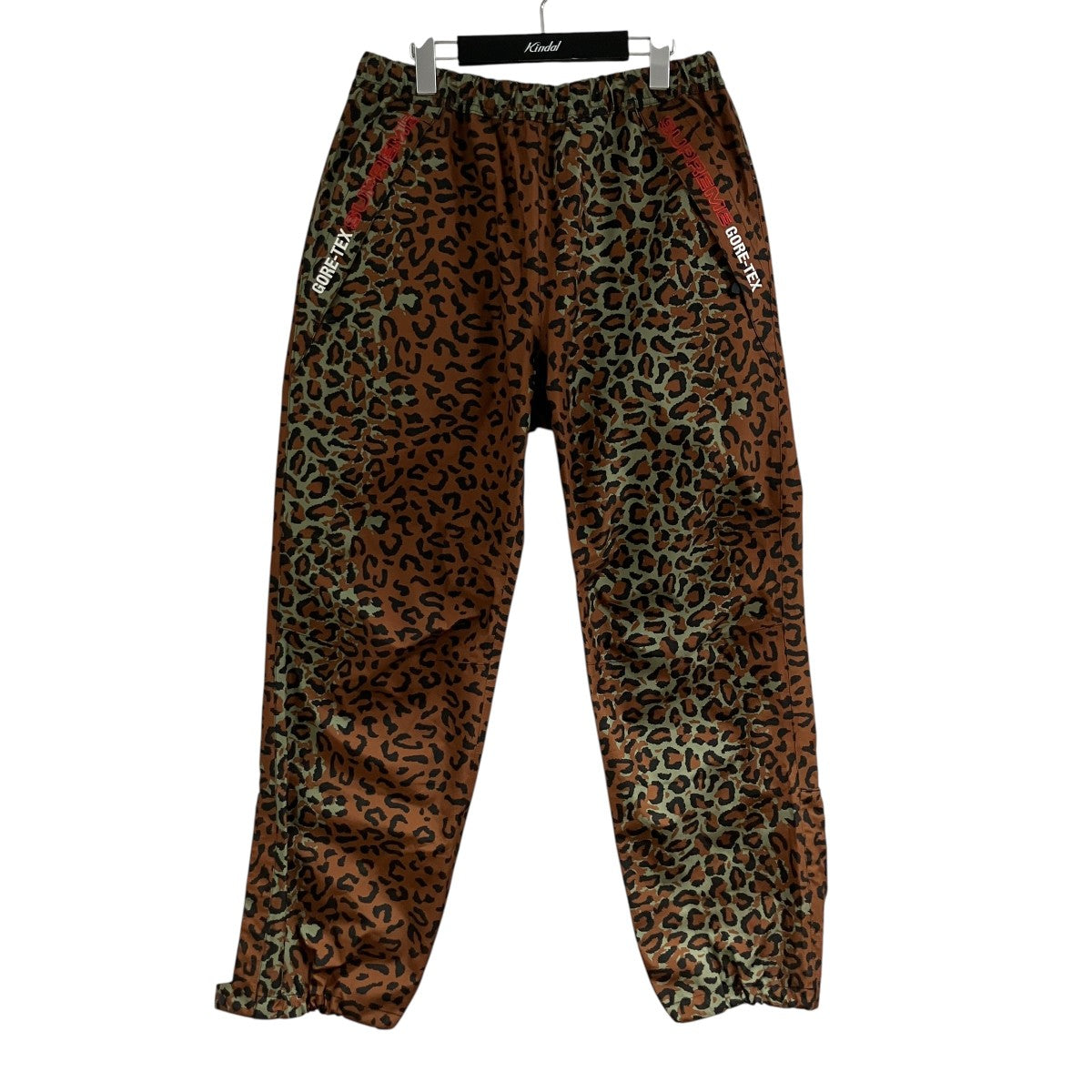Supreme(シュプリーム) ゴアテックスレオパード柄パンツ ブラウン