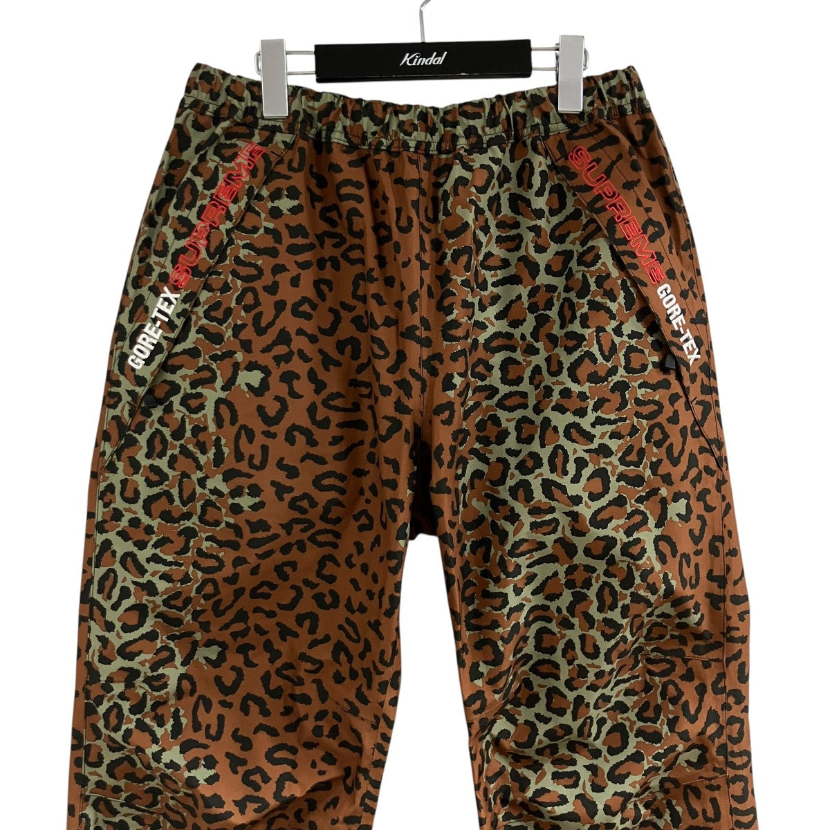 Supreme(シュプリーム) ゴアテックスレオパード柄パンツ ブラウン