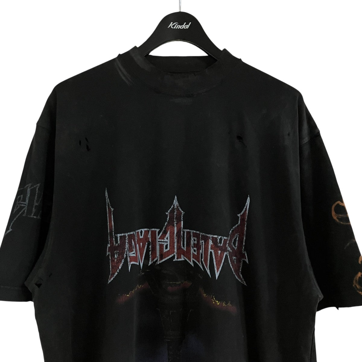 アップサイドダウンプリント Ｔシャツ