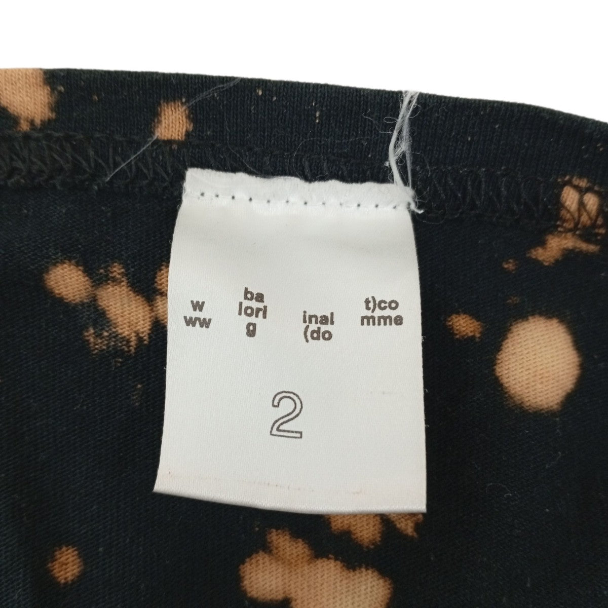 ブリーチタイダイロングスリーブTシャツロンT