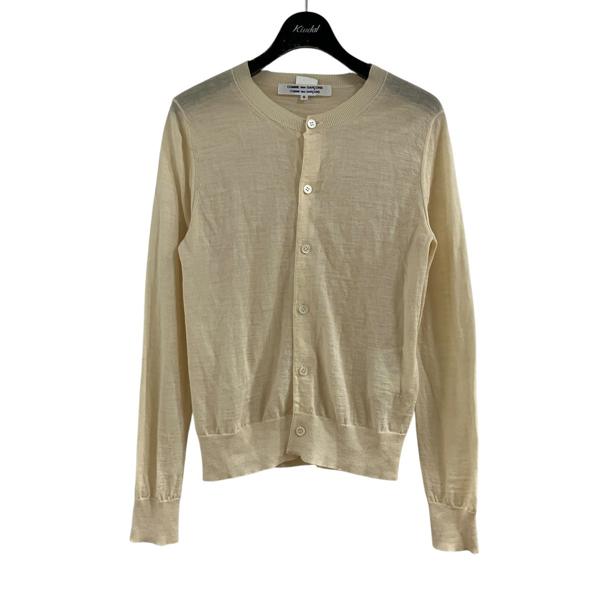 COMME des GARCONS COMME des GARCONS 薄手カーディガン 古着・中古-1枚目のアイテム画像