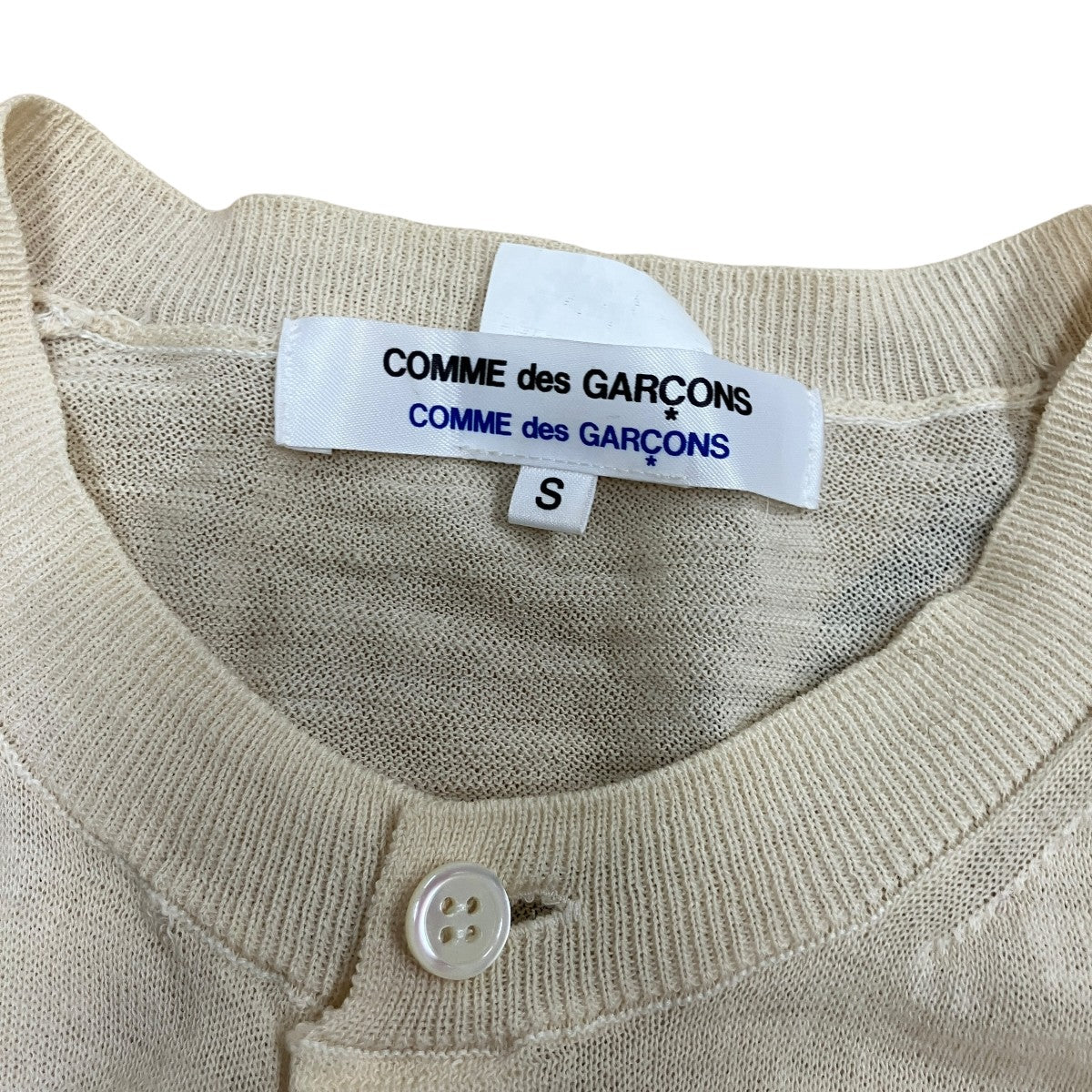 COMME des GARCONS COMME des GARCONS 薄手カーディガン 古着・中古-5枚目のアイテム画像