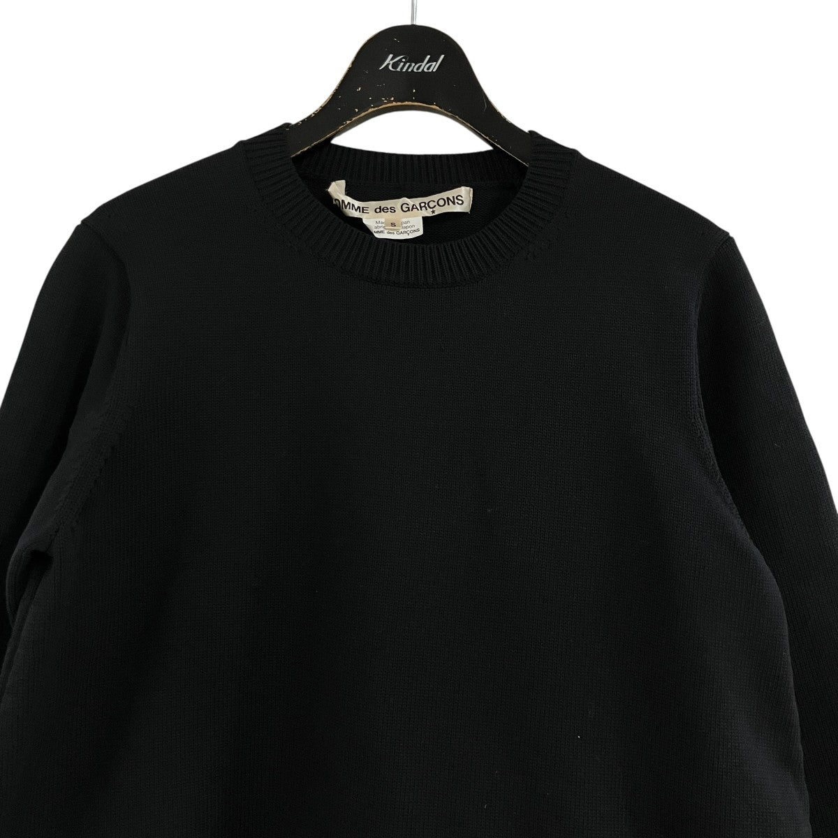 COMME des GARCONS アシンメトリーニット 古着・中古-2枚目のアイテム画像